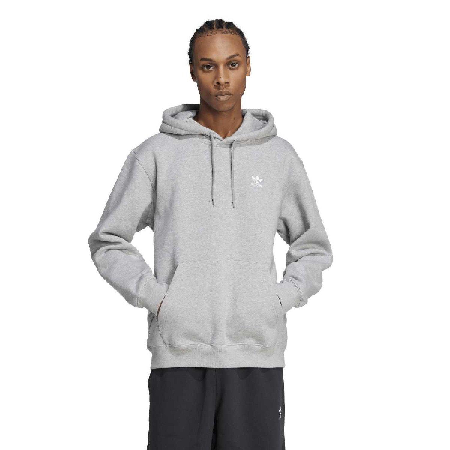 Grey - adidas Originals - adidas Originals Trefoil Essentials Hoody - 2