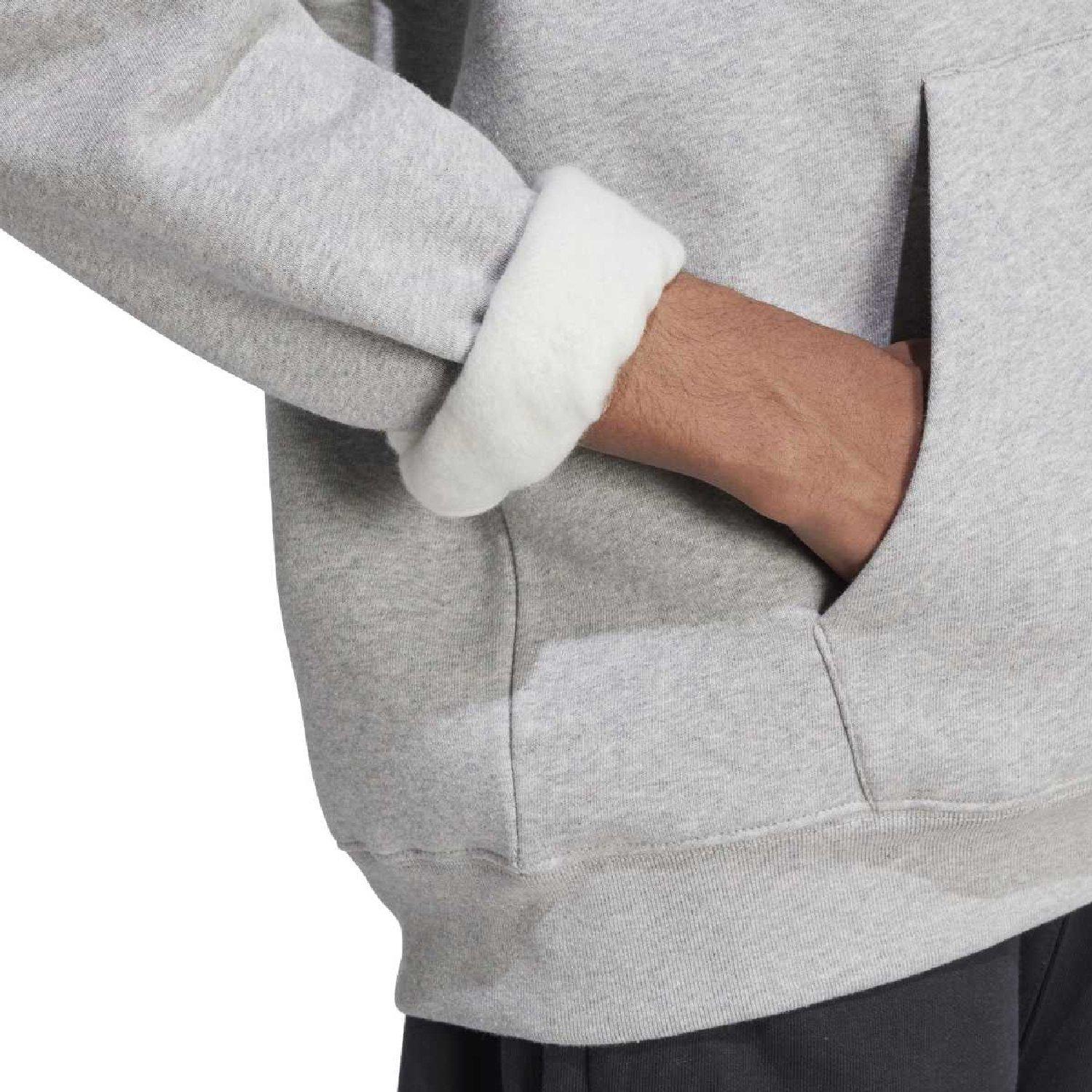 Grey - adidas Originals - adidas Originals Trefoil Essentials Hoody - 6