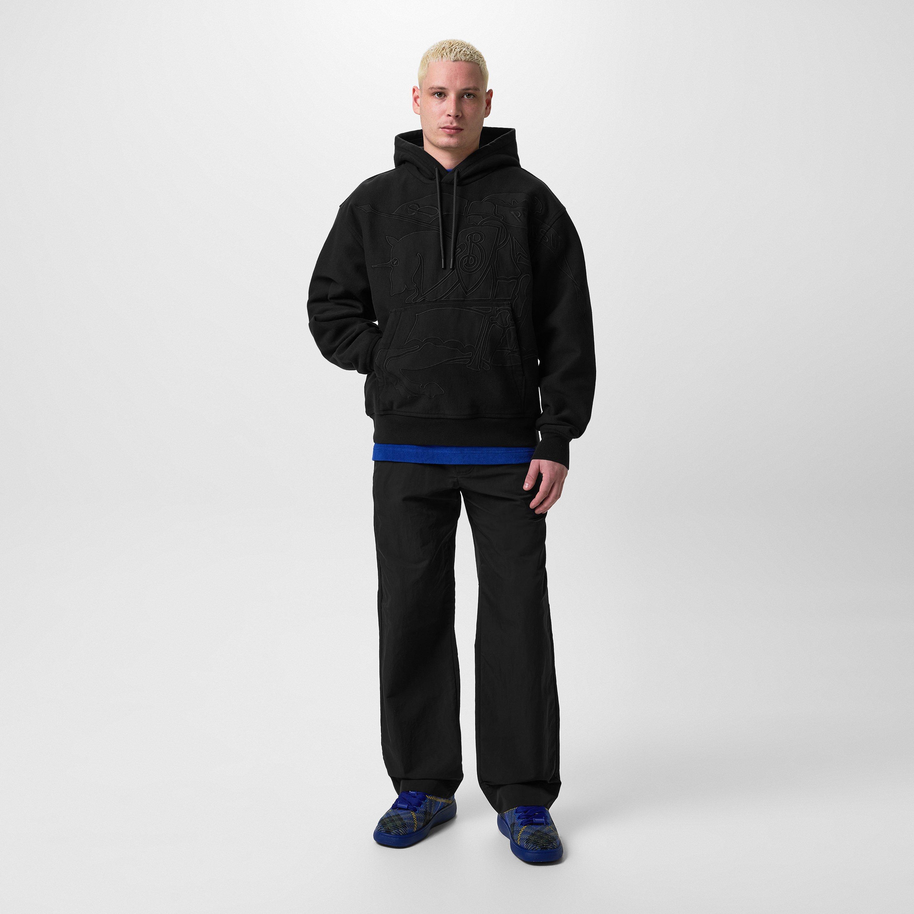 Burberry | Embroidered Equestrian Knight Design Hoodie | OTH