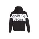 mens leather bomber jacket - Calvin Klein Jeans - BOLD LOGO COLORBLOCK HOODIE - 6