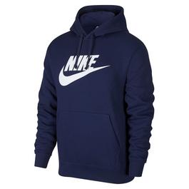 Nike Sportswear Club Fleece Mens Graphic Pullover Hoodie