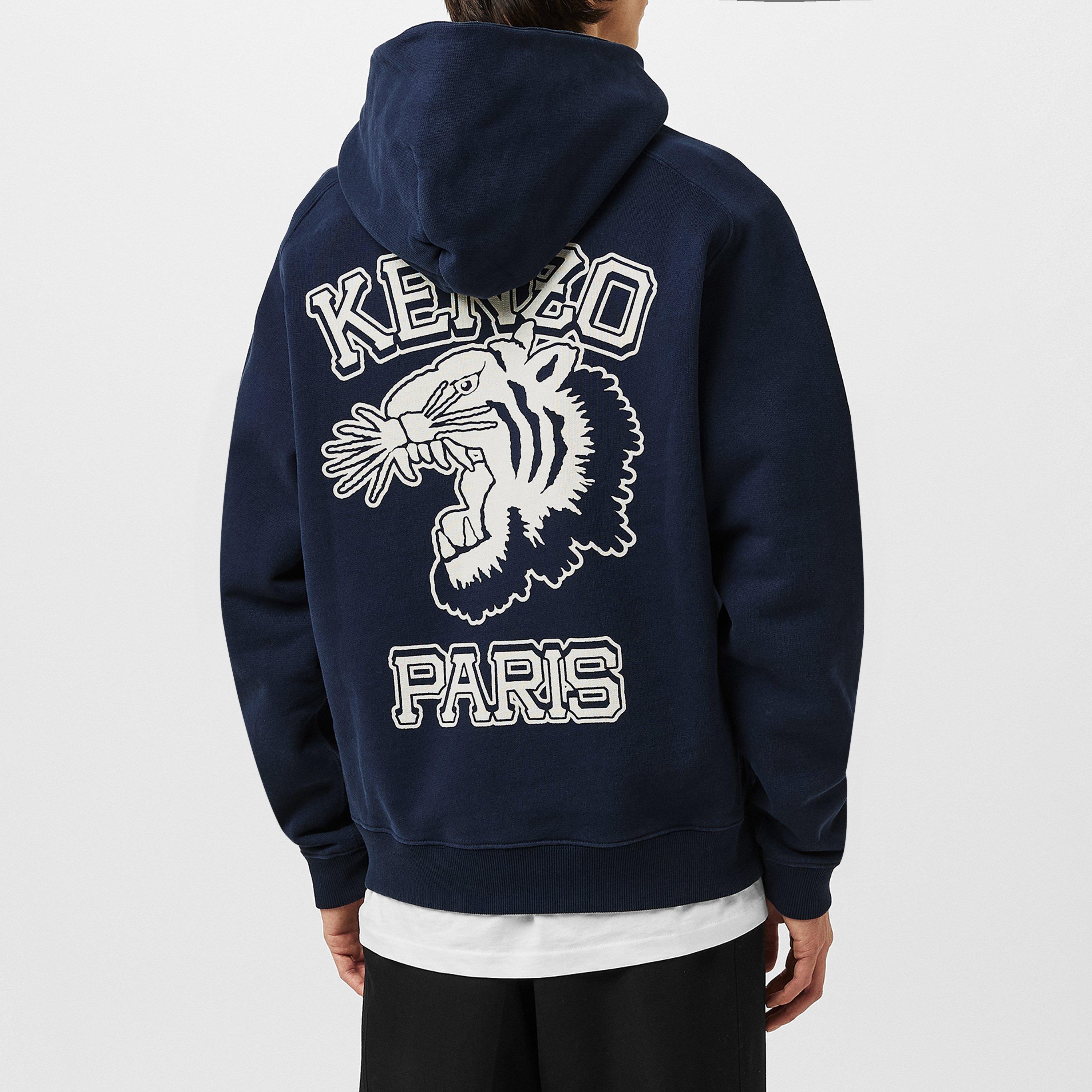 Blue - Kenzo - Men's Hoodie - 4