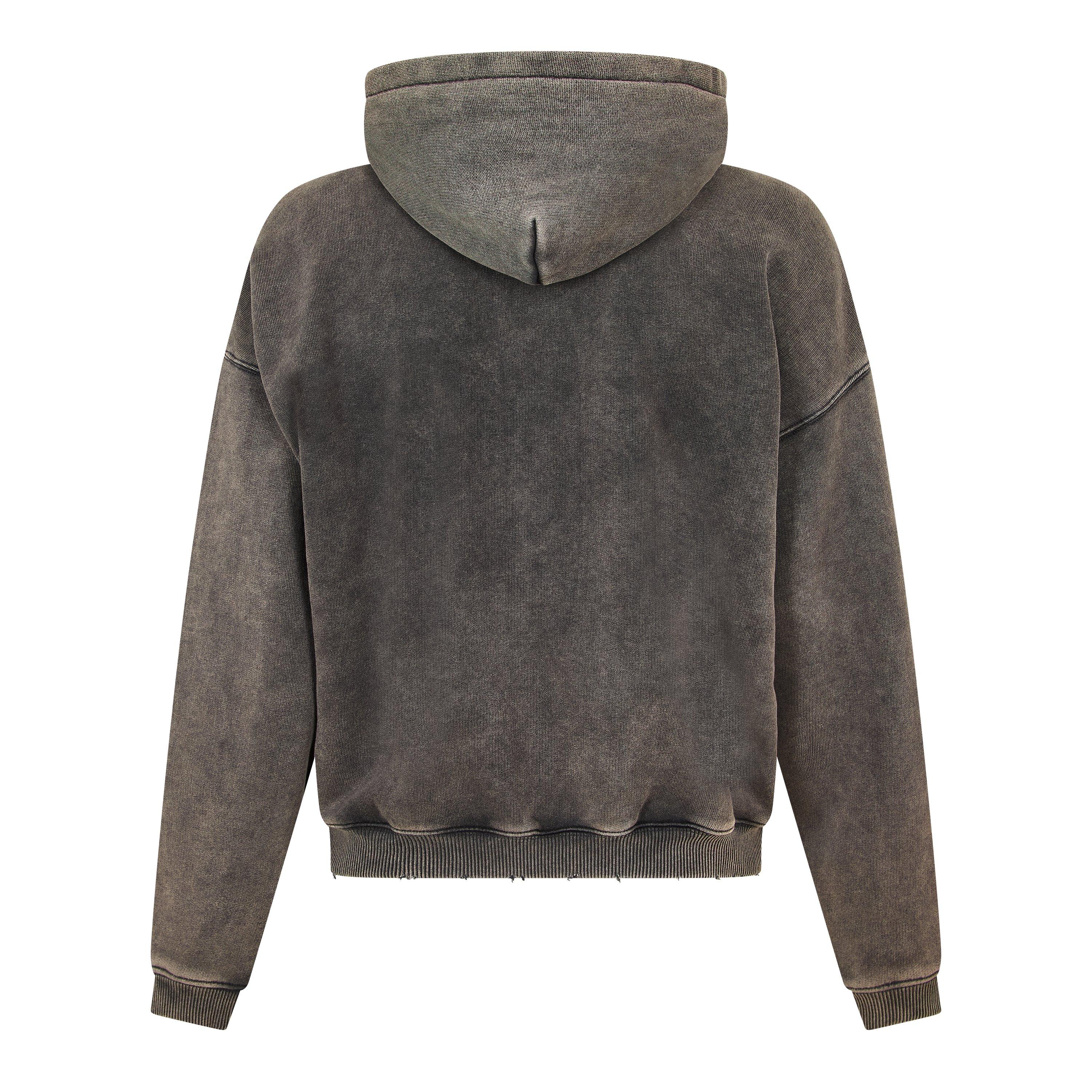 Vintage Grey - Represent - Men's Zip Hoodie - 2