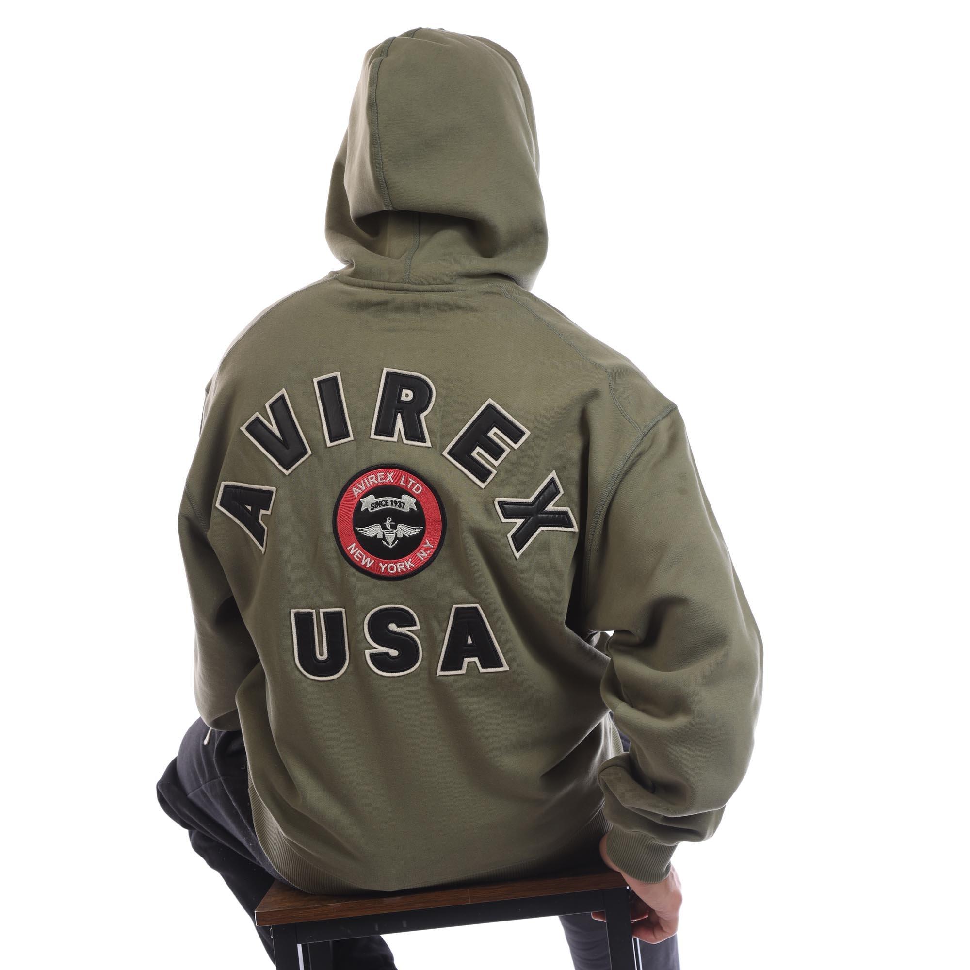 M*N様 AVIREX Armed Forces Manufacturer L Avirex Men's SpringF Bomber Jacket | USC