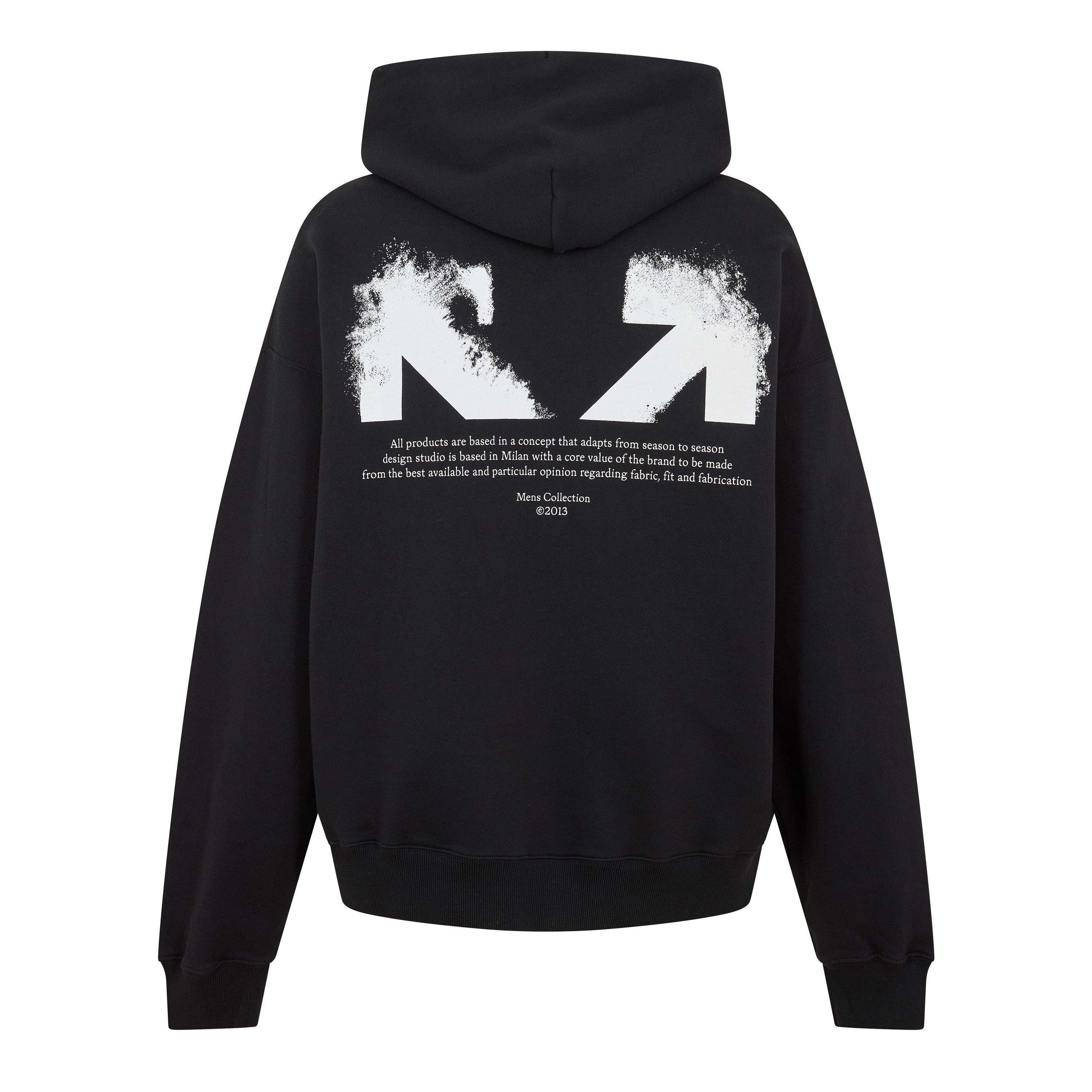 Black 0001 - Off White - Off Half Arrow Hoody Sn62 - 2