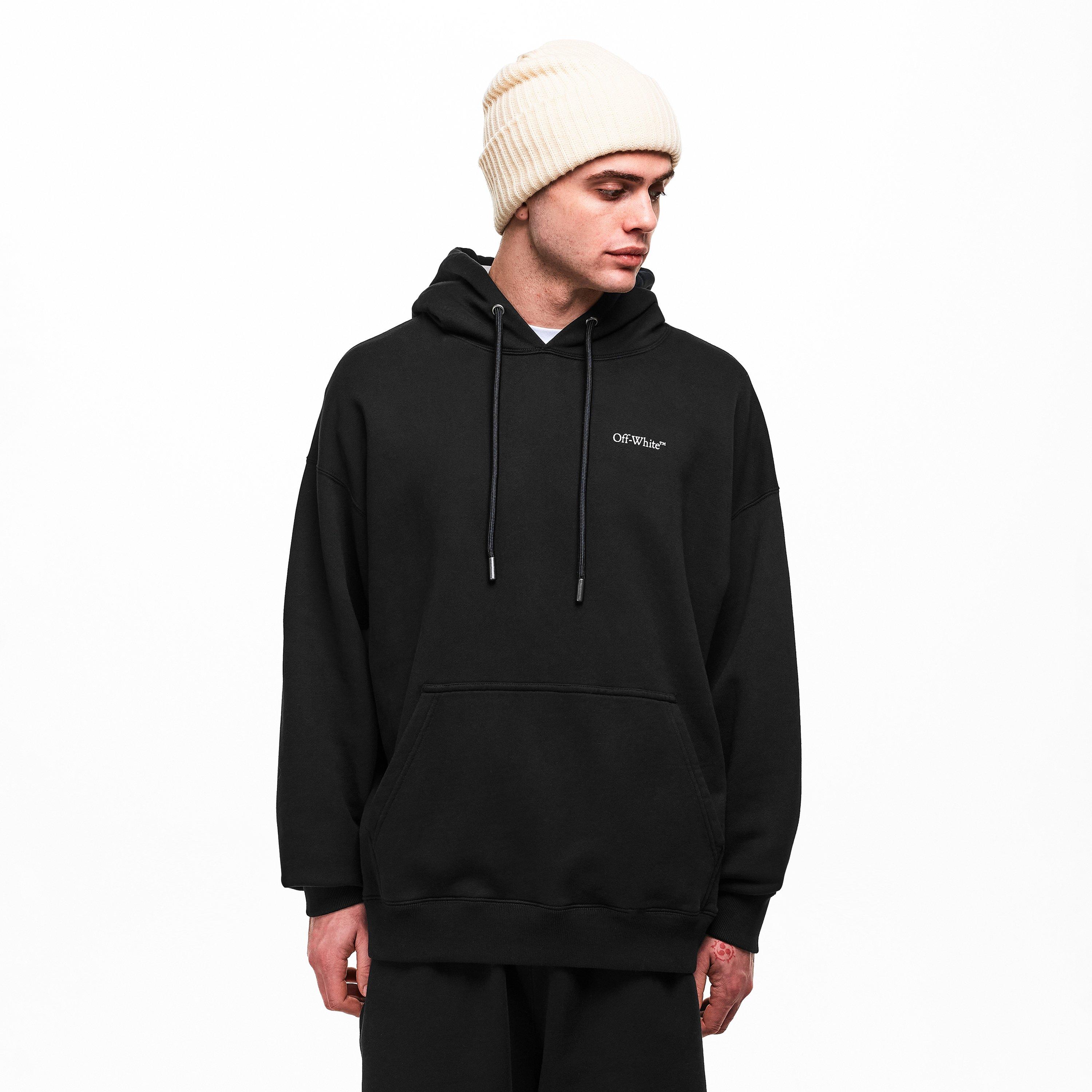 Black 0001 - Off White - Off Half Arrow Hoody Sn62 - 3