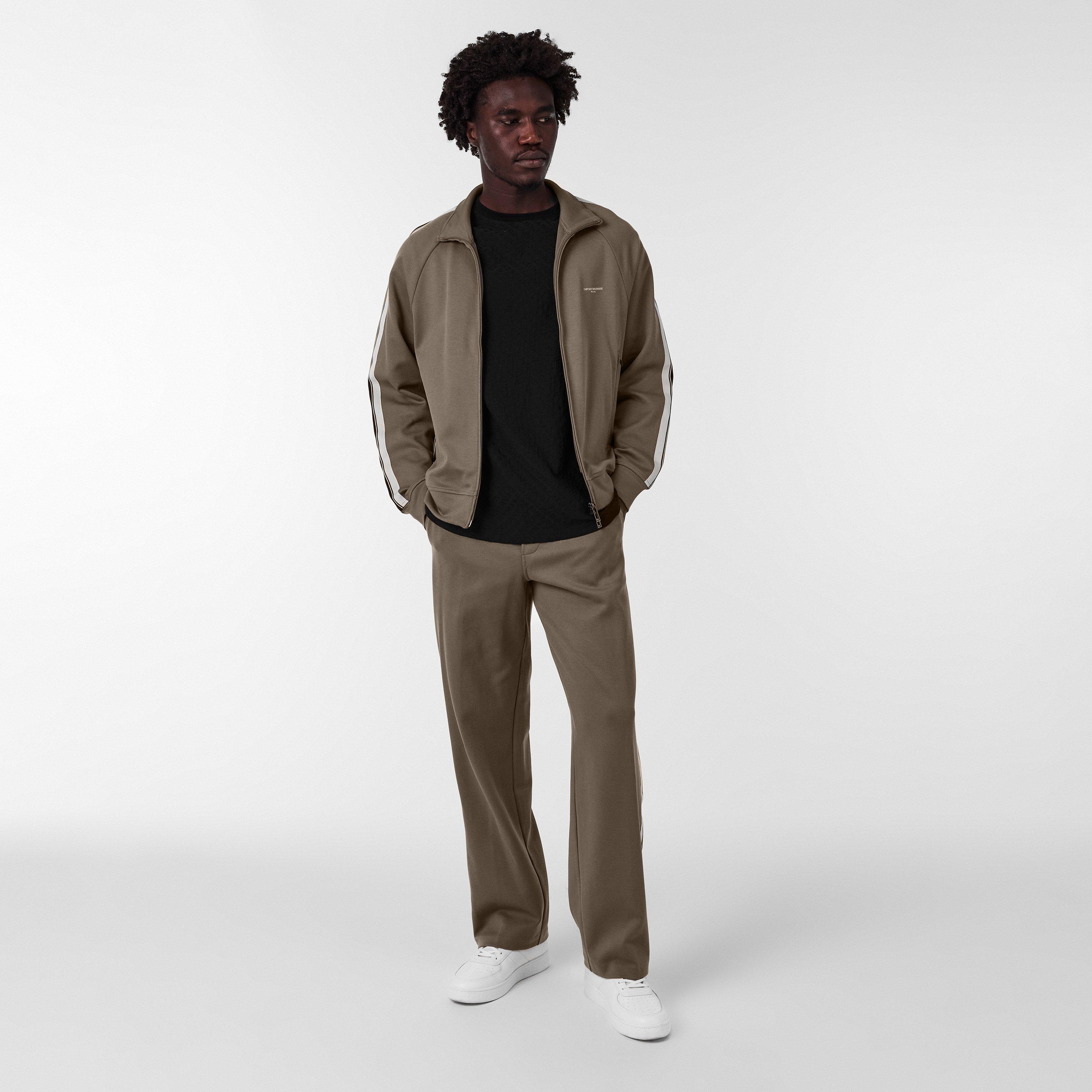 Walnut U6189 - Emporio Armani - Men's Zip Hoodie - 6