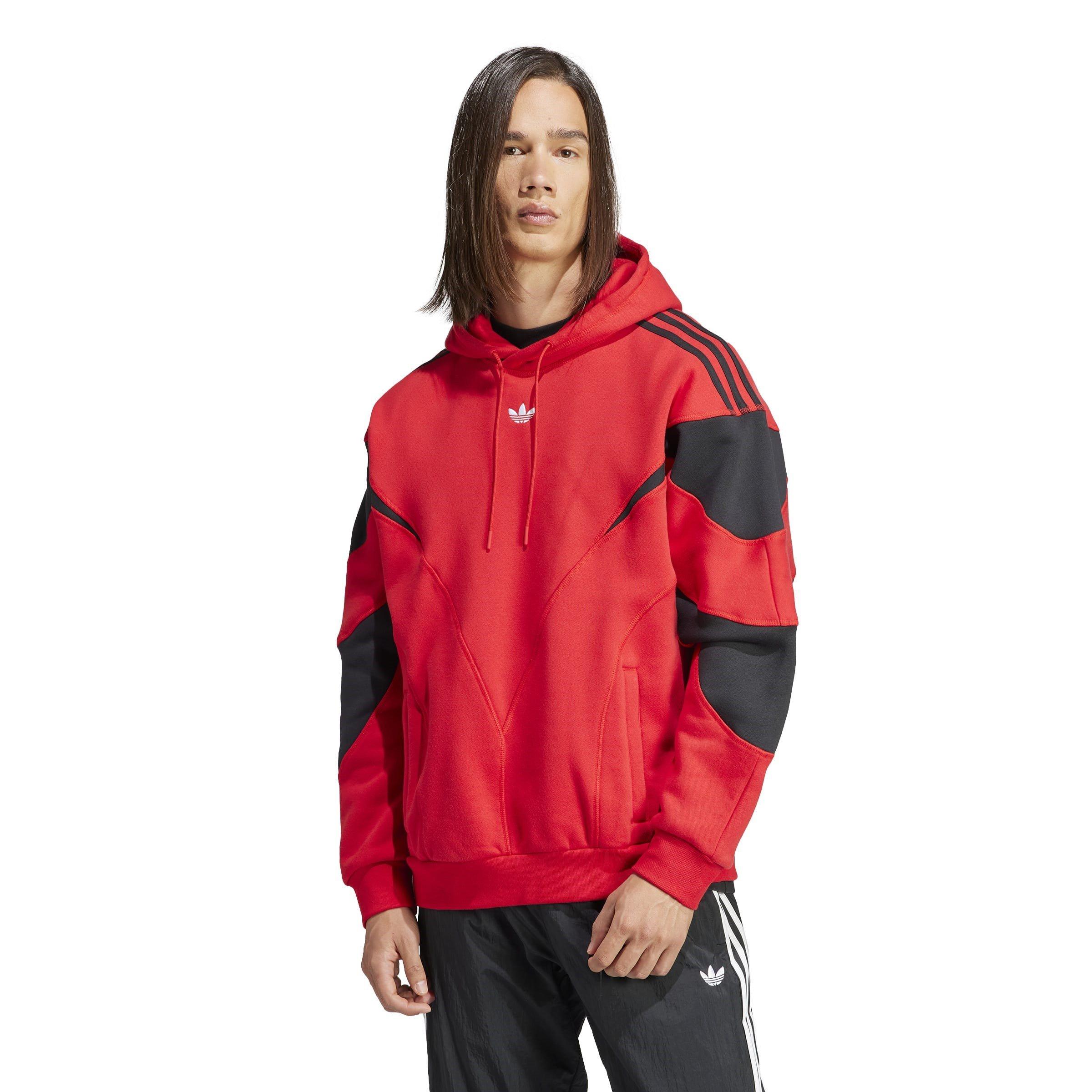 Red - adidas Originals - Cutline Hoodie - 2