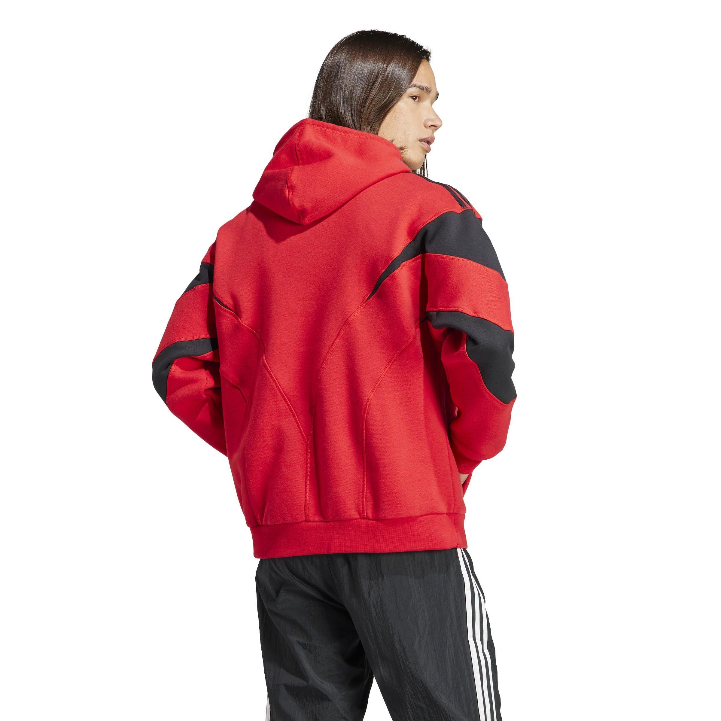 Red - adidas Originals - Cutline Hoodie - 3