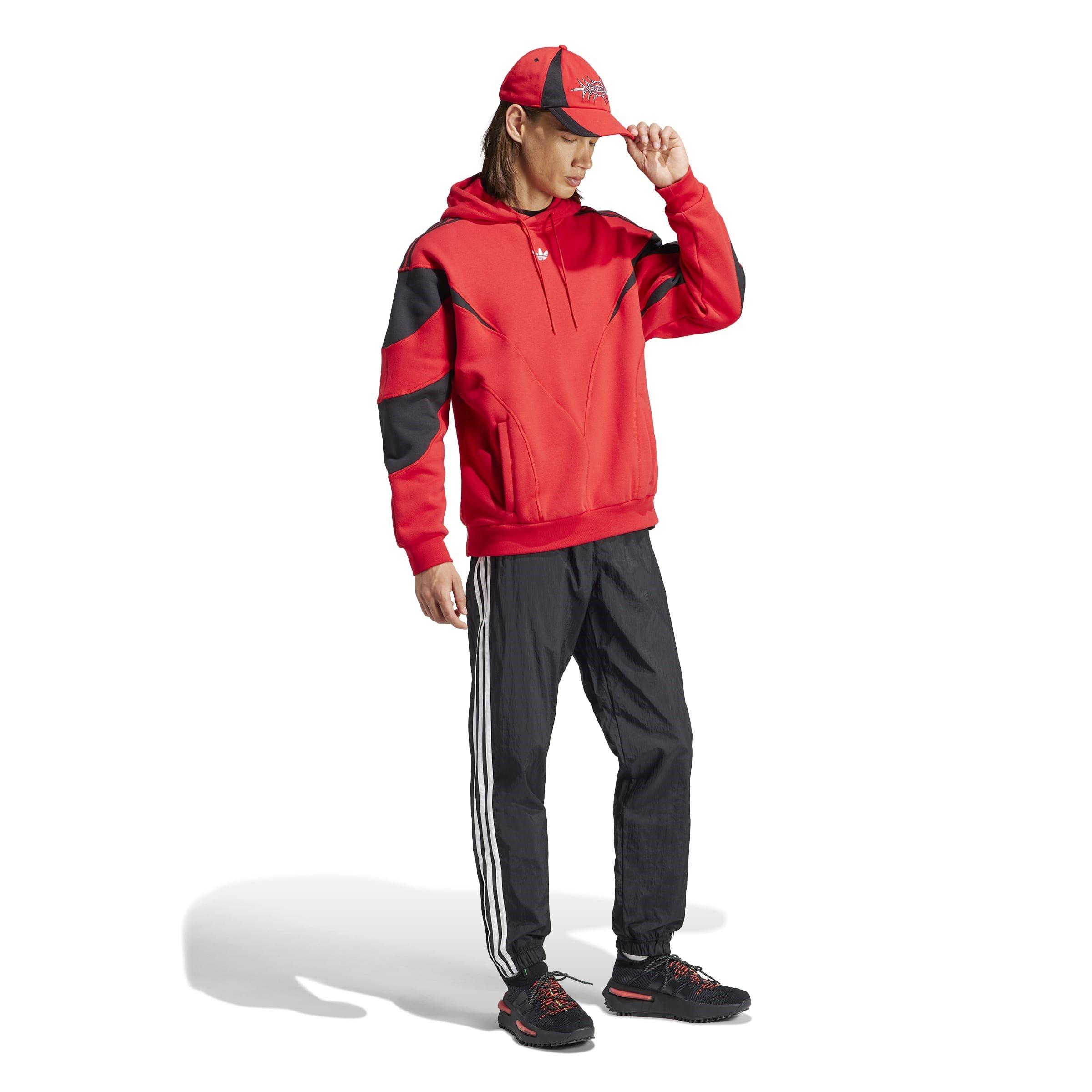 Red - adidas Originals - Cutline Hoodie - 4