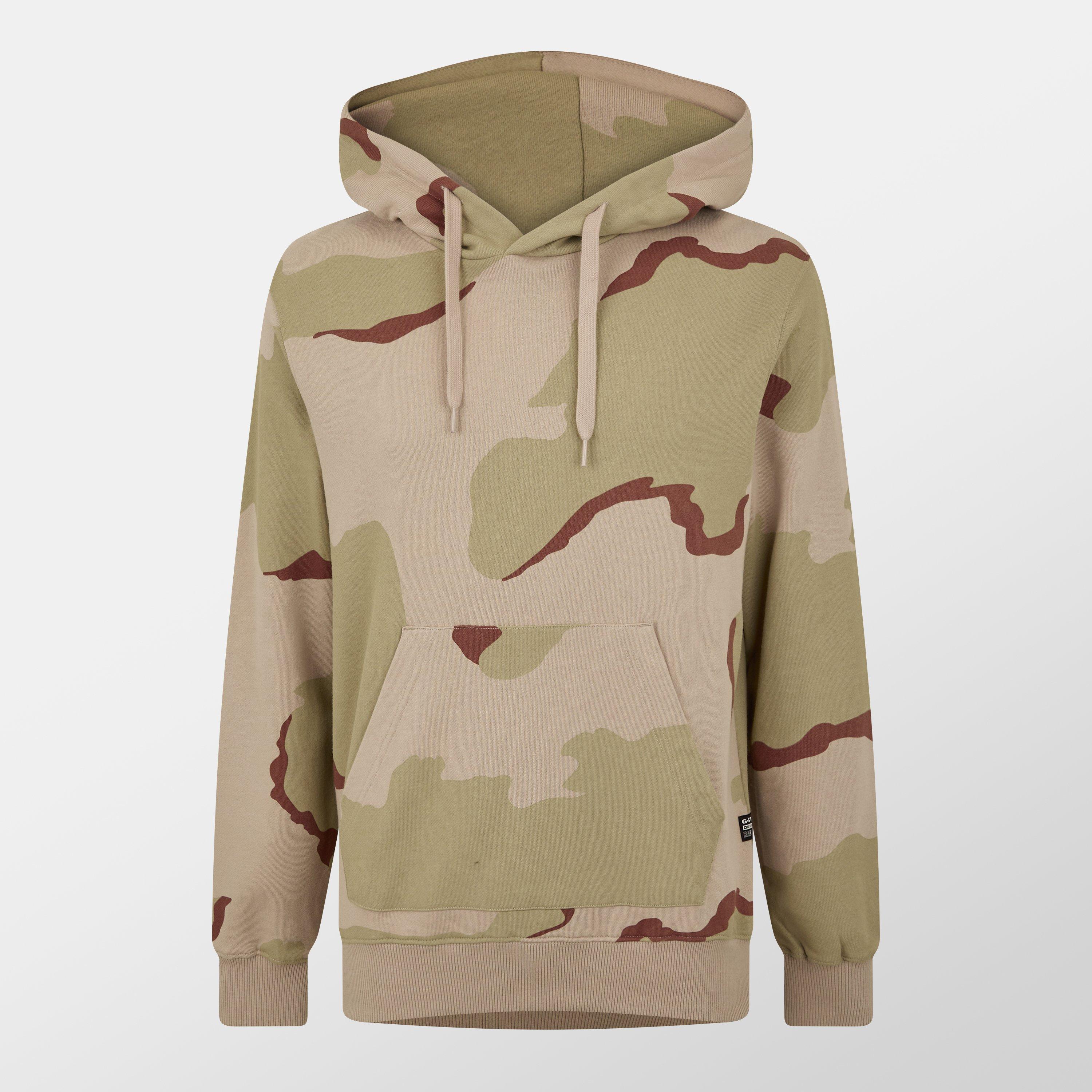 G Star Men's Desert Hoody - Dk Brick - Small