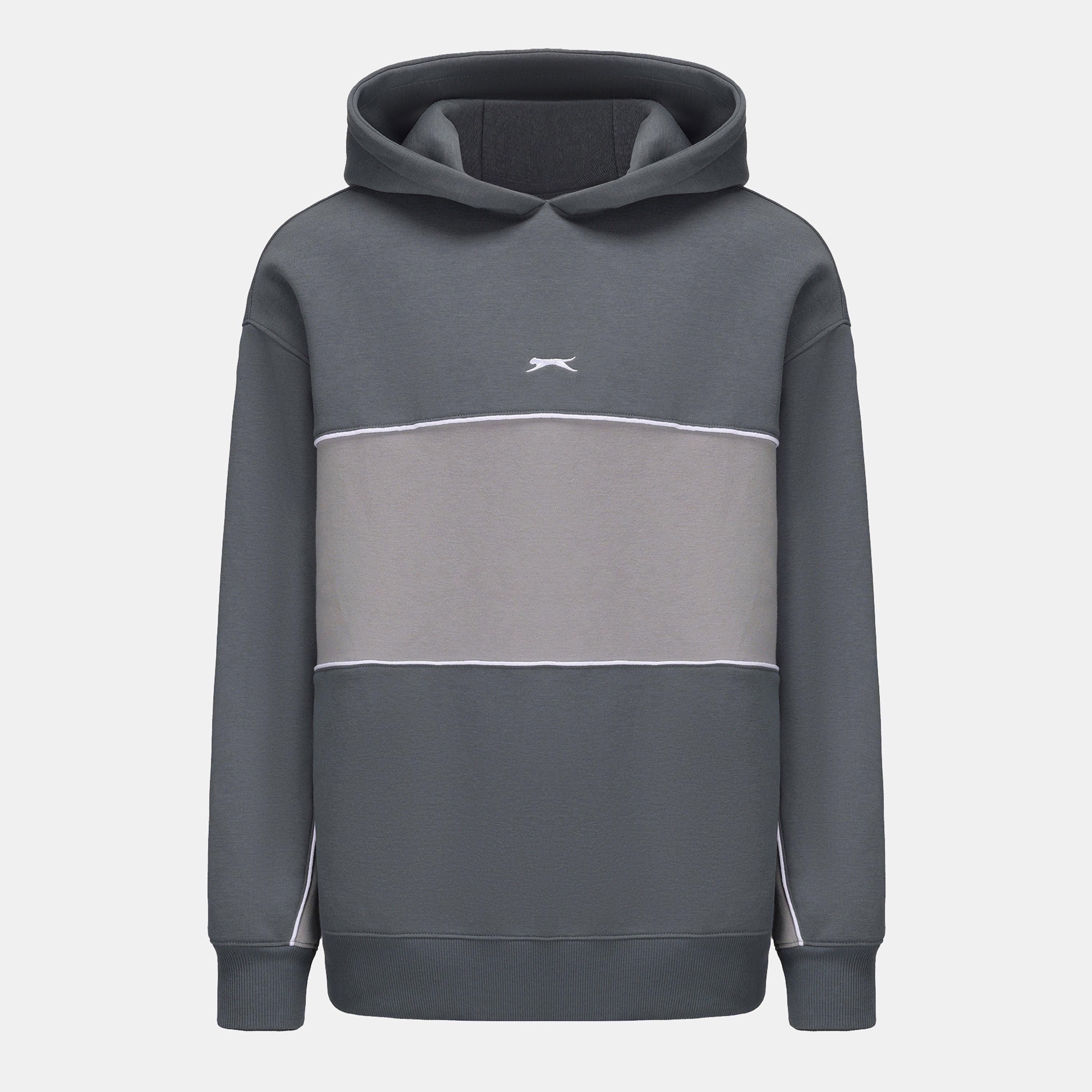 Slazenger Men's Fleece Sportswear Hoodie - Slate - 2XL