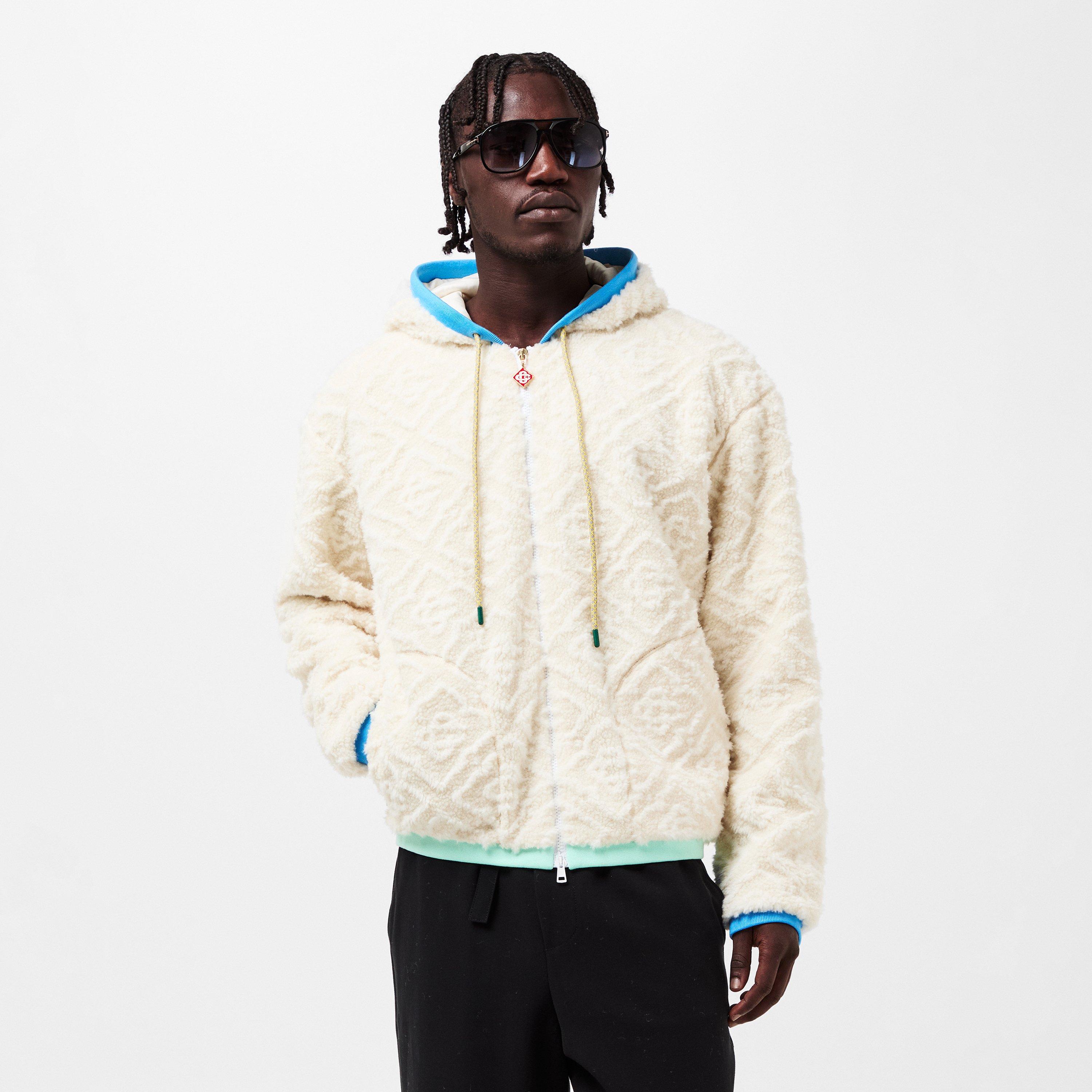 Off White - Casablanca - Men's Casa Monogram Zip Hoodie - 3