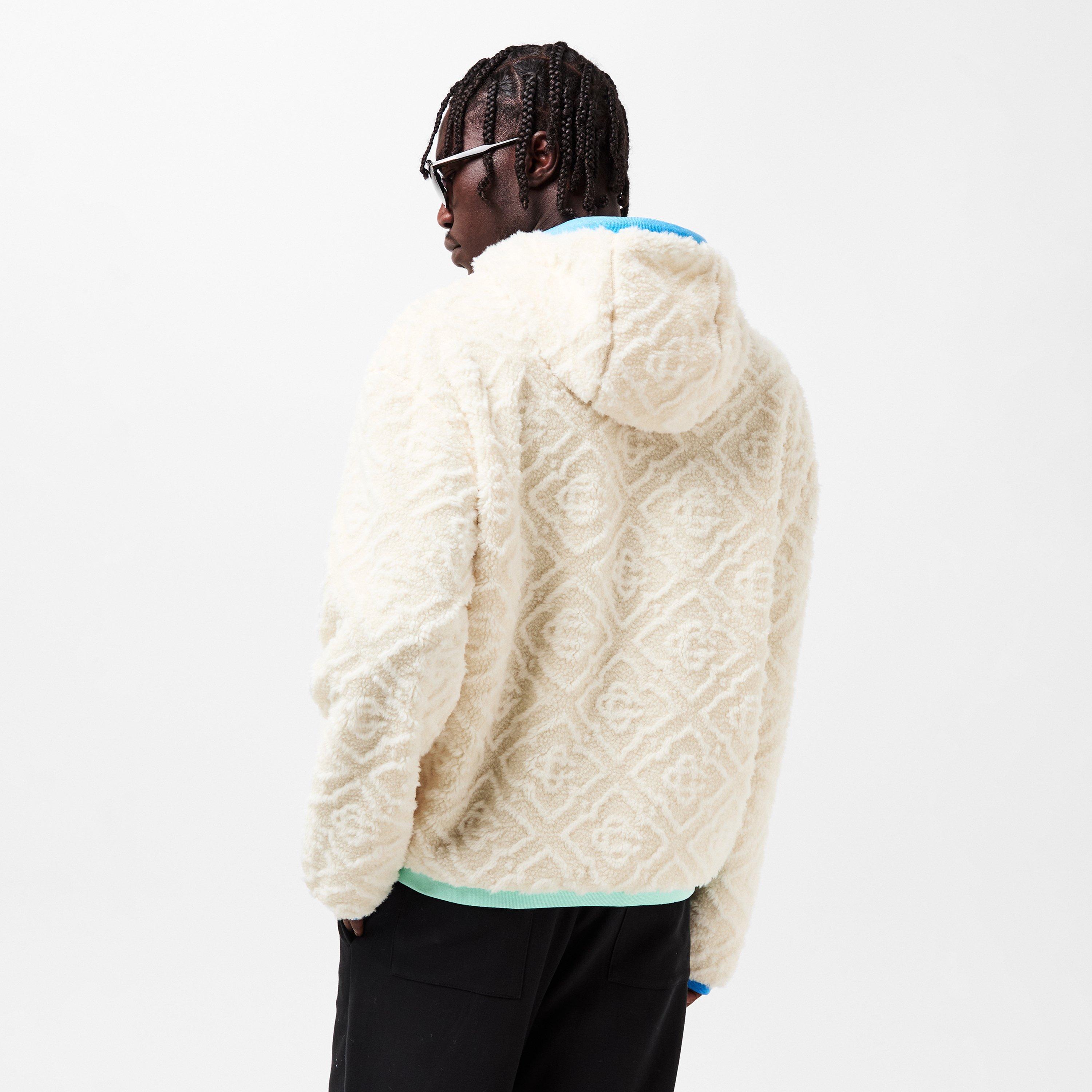 Off White - Casablanca - Men's Casa Monogram Zip Hoodie - 4