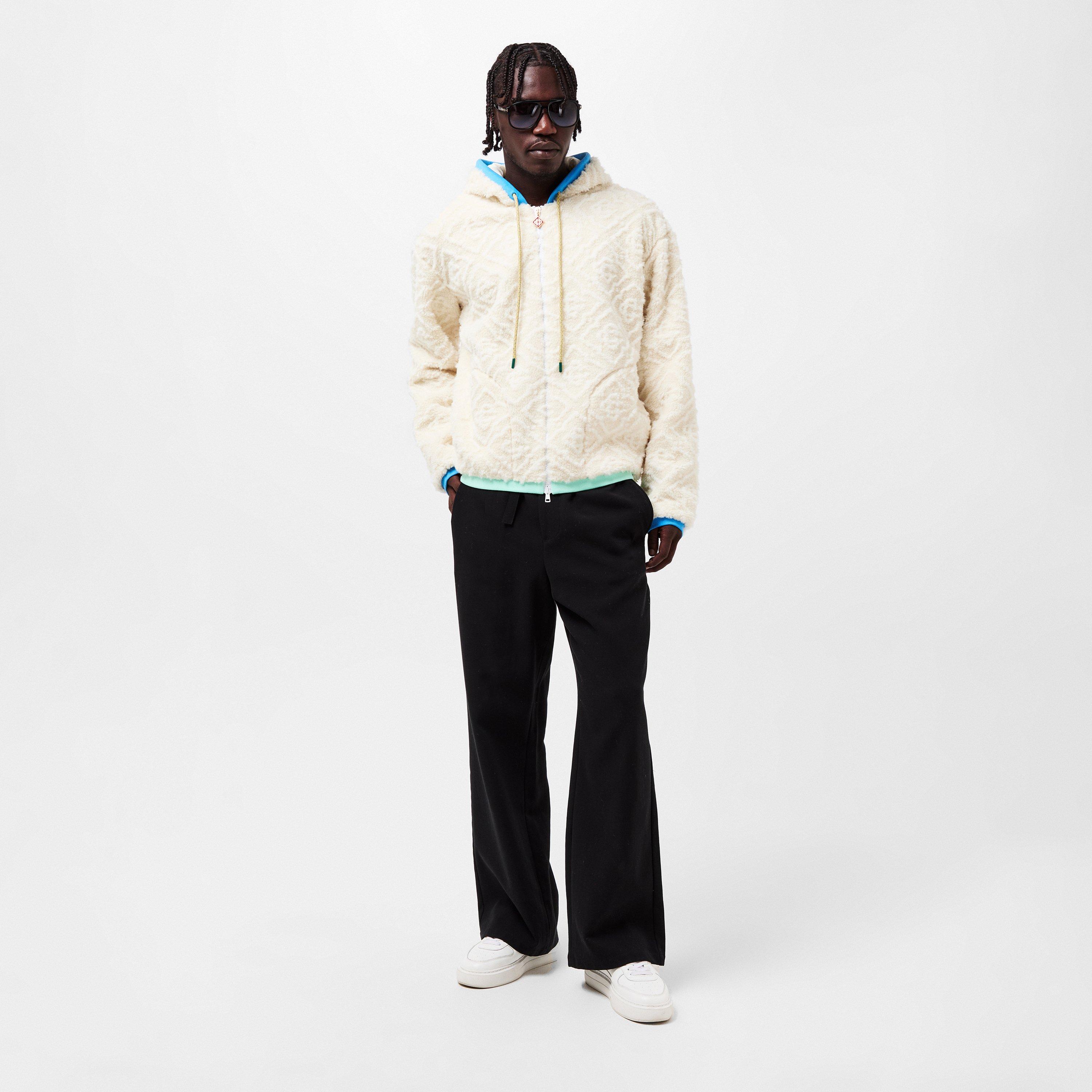 Off White - Casablanca - Men's Casa Monogram Zip Hoodie - 6