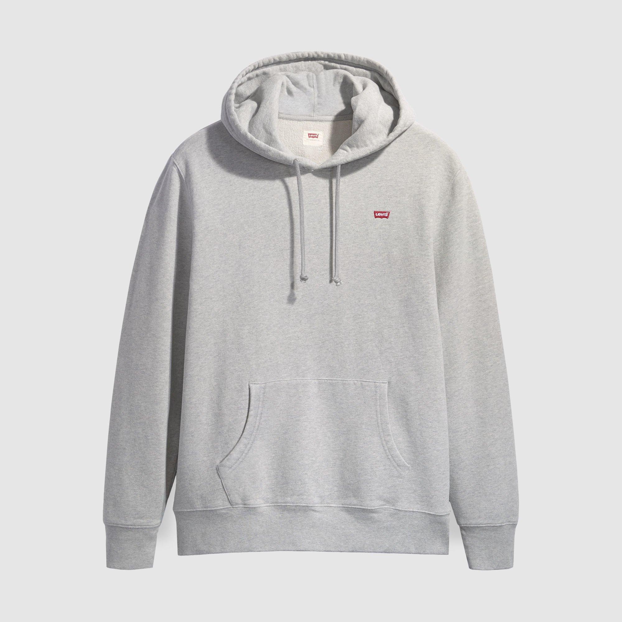 Mid Tone Grey - Levis - Levis The Original Hm Hoodie Mid Ton - 1