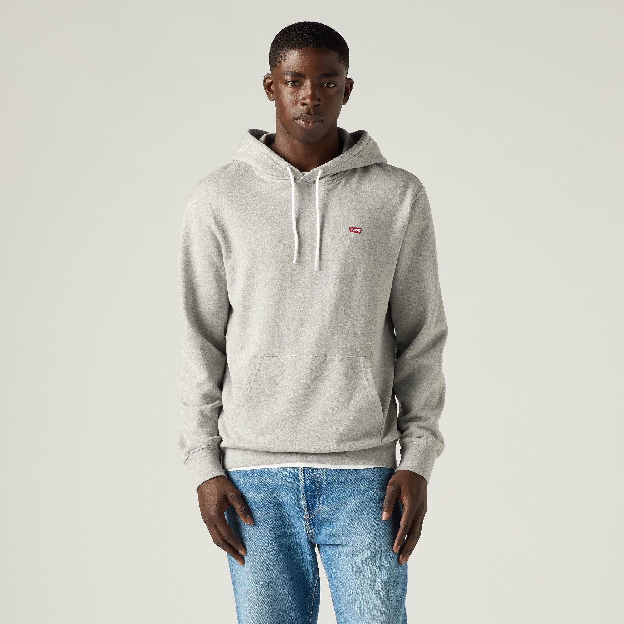 Mid Tone Grey - Levis - Levis The Original Hm Hoodie Mid Ton - 2