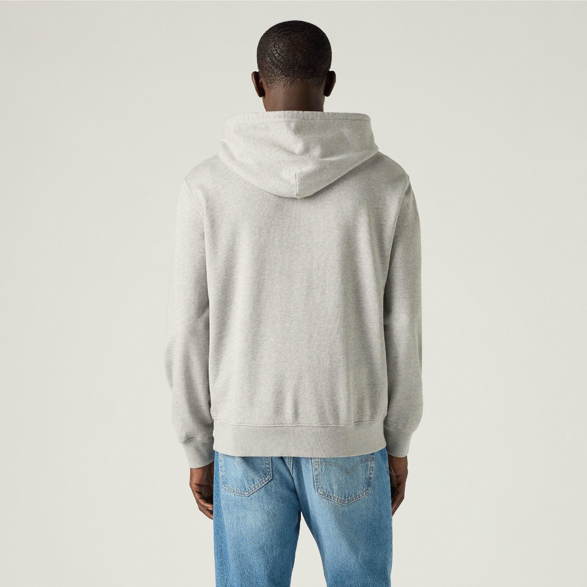 Mid Tone Grey - Levis - Levis The Original Hm Hoodie Mid Ton - 3