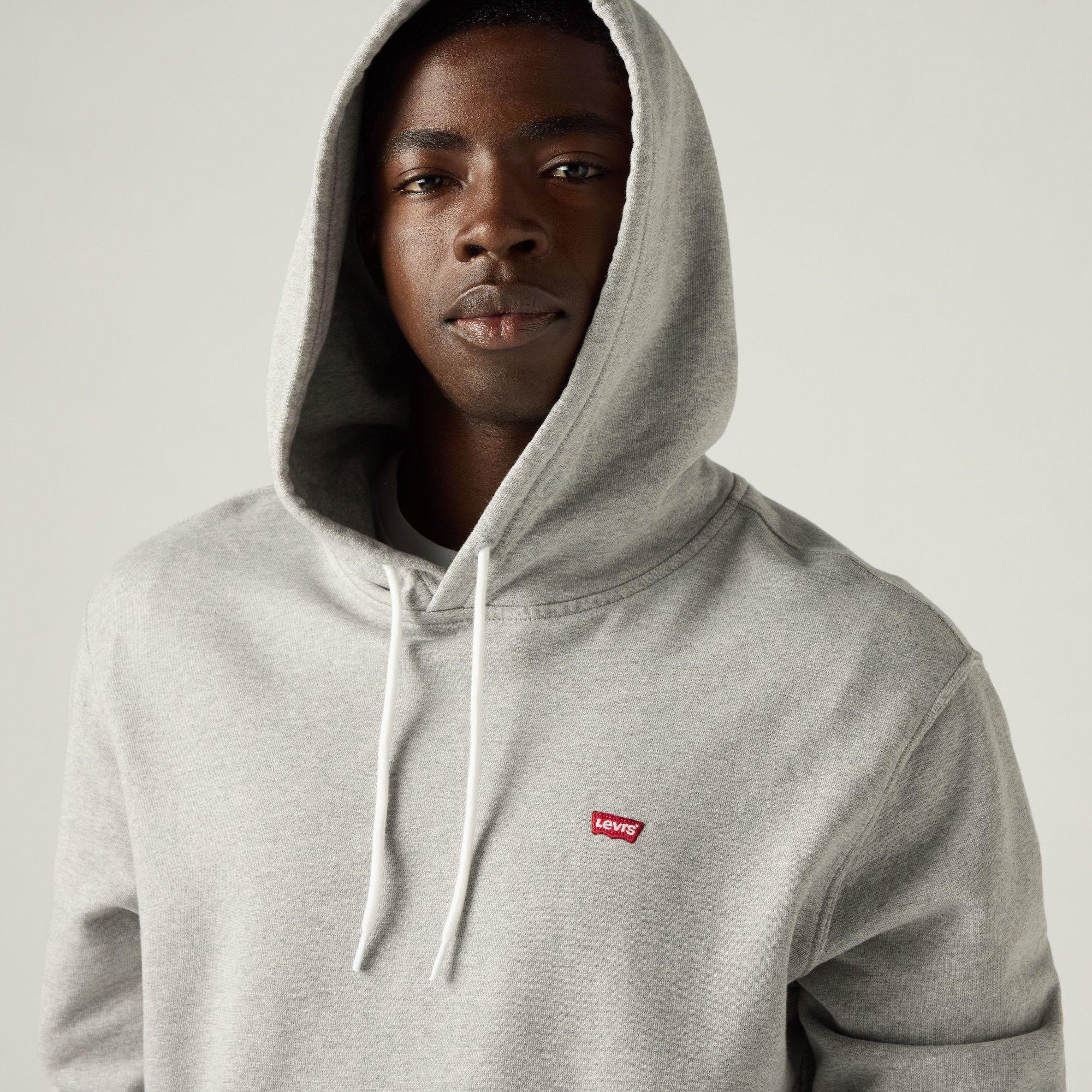Mid Tone Grey - Levis - Levis The Original Hm Hoodie Mid Ton - 5