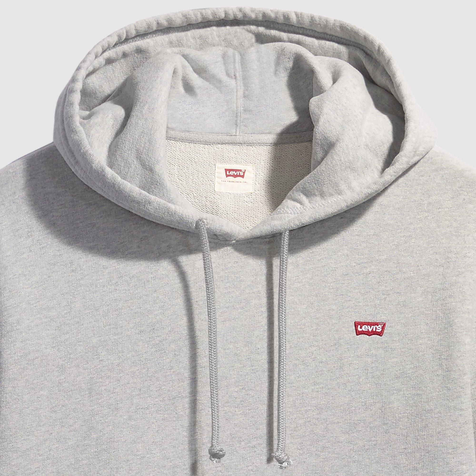 Mid Tone Grey - Levis - Levis The Original Hm Hoodie Mid Ton - 6