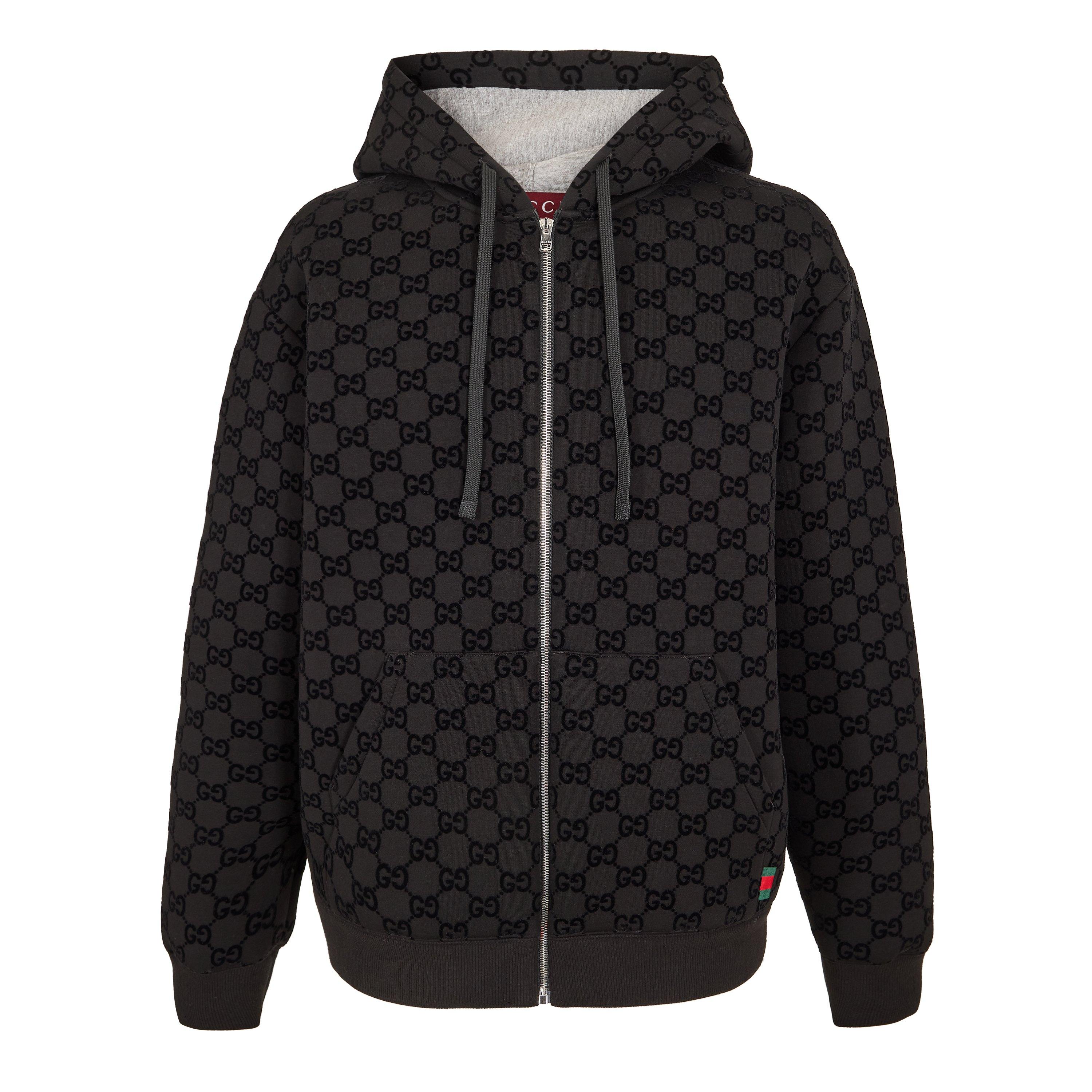 Black - Gucci - Gucci Flock Zip Hdy Sn61 - 1