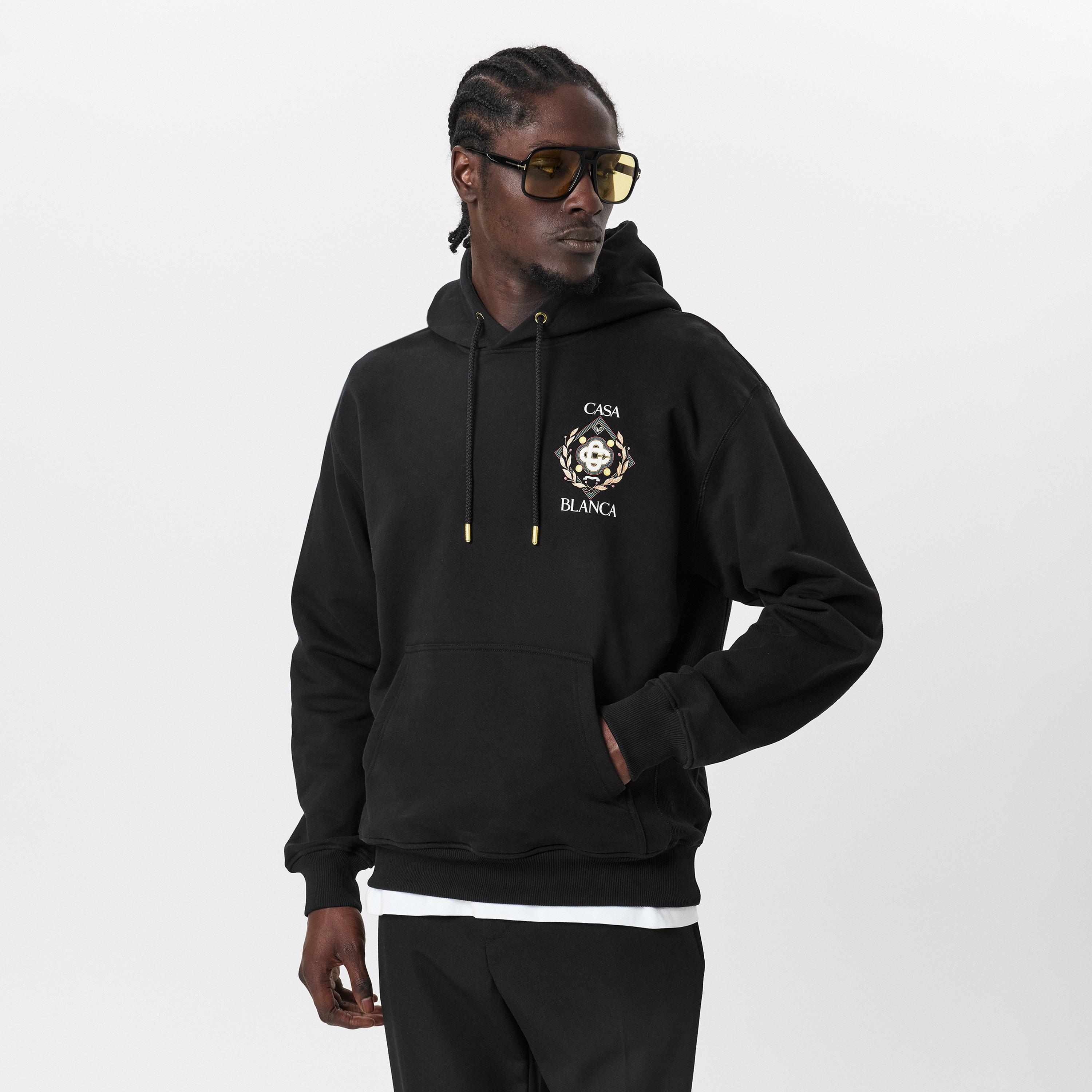 Black - Casablanca - Graphic Hoodie - 3