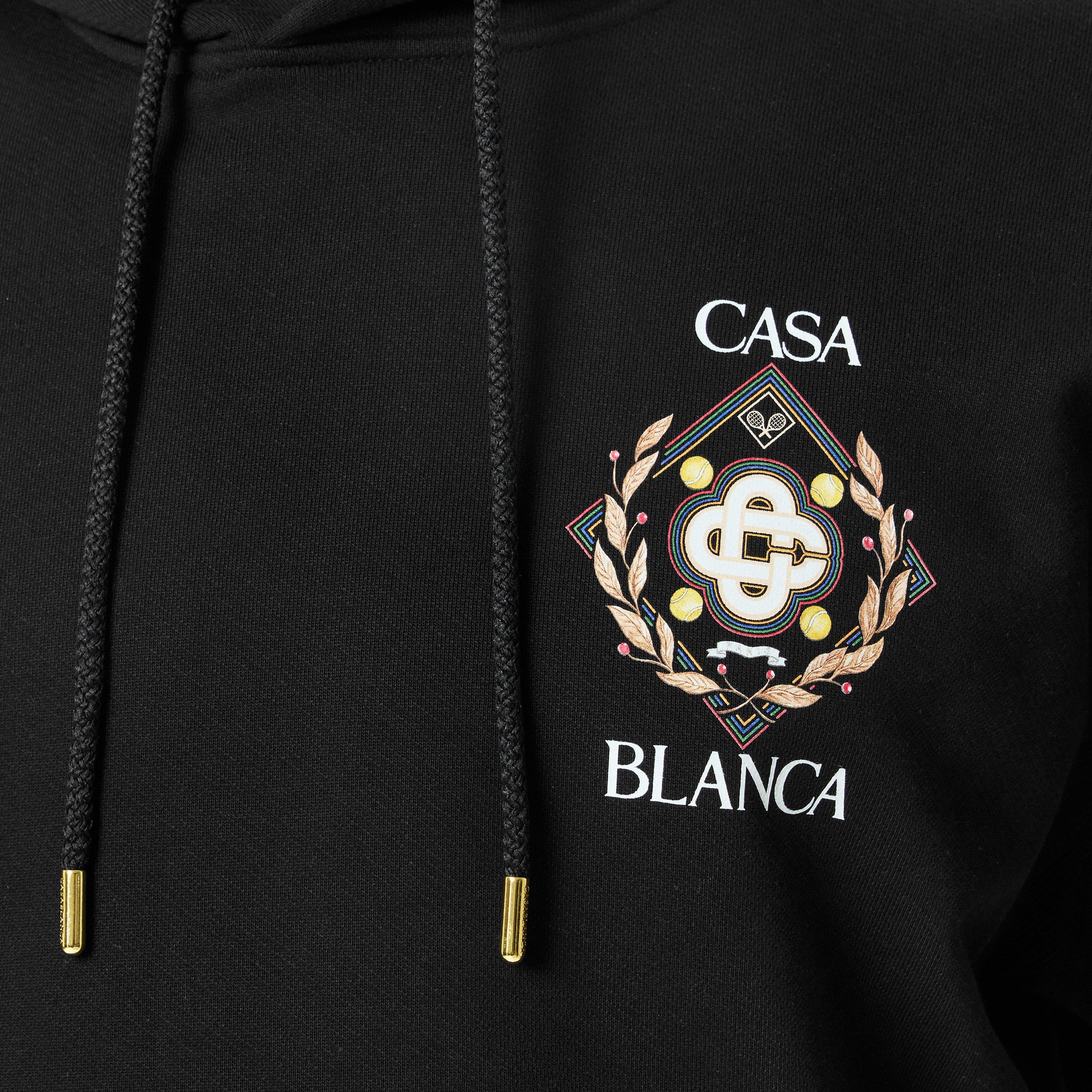 Black - Casablanca - Graphic Hoodie - 5