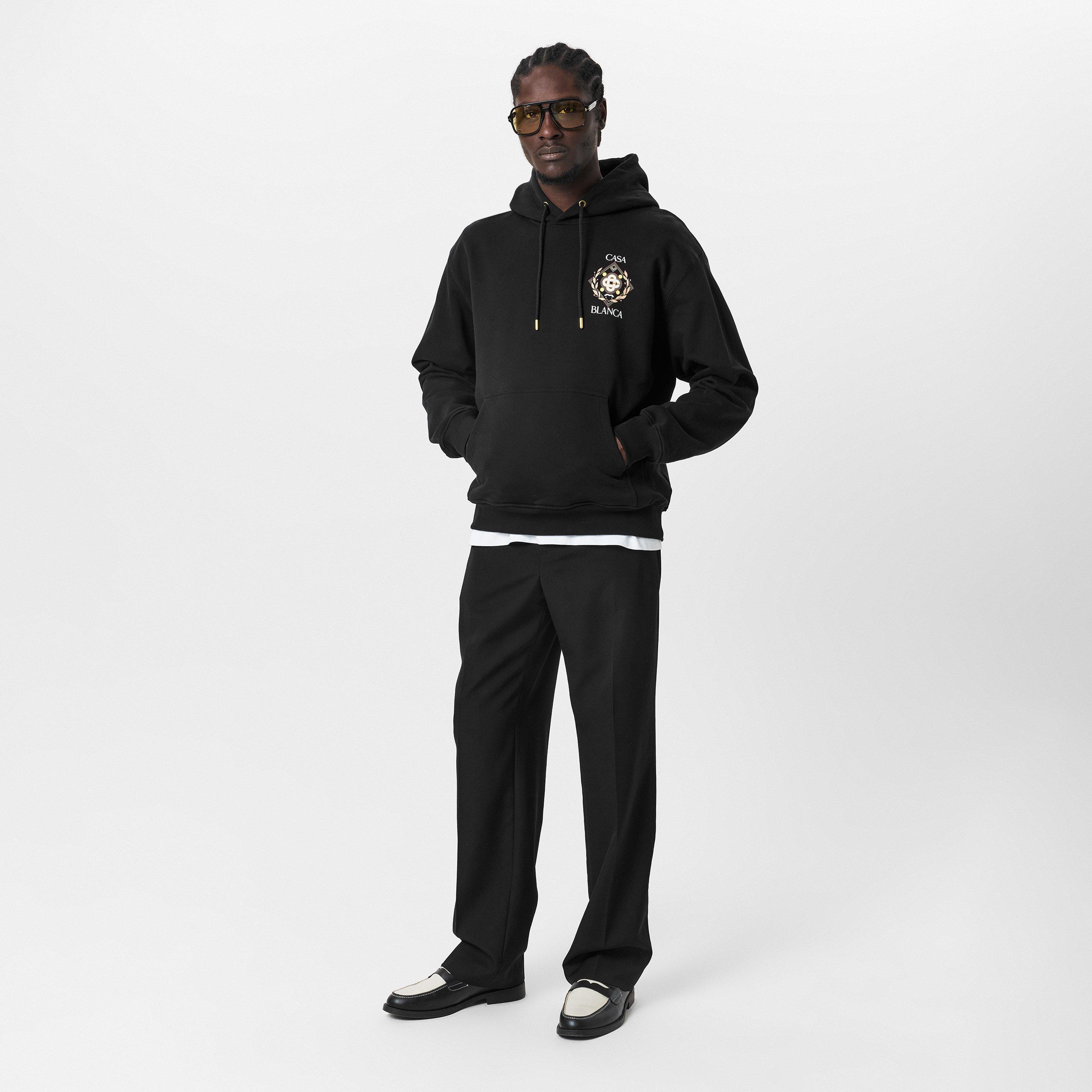 Black - Casablanca - Graphic Hoodie - 6