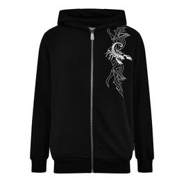 Philipp Plein Scorpion Zip Hoodie