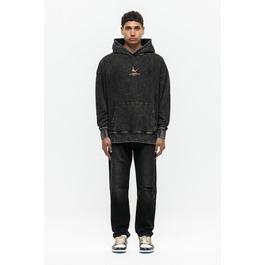 Good For Nothing Butterfly Acid Wash Hoodie