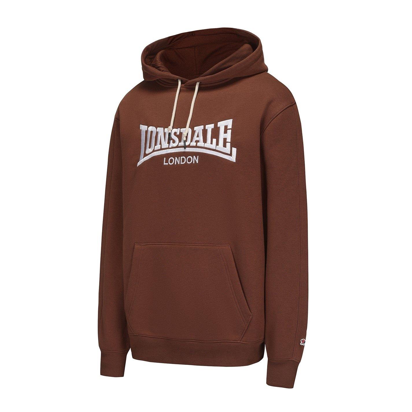 Braun - Lonsdale - Over-the-Head Hoodie - 3