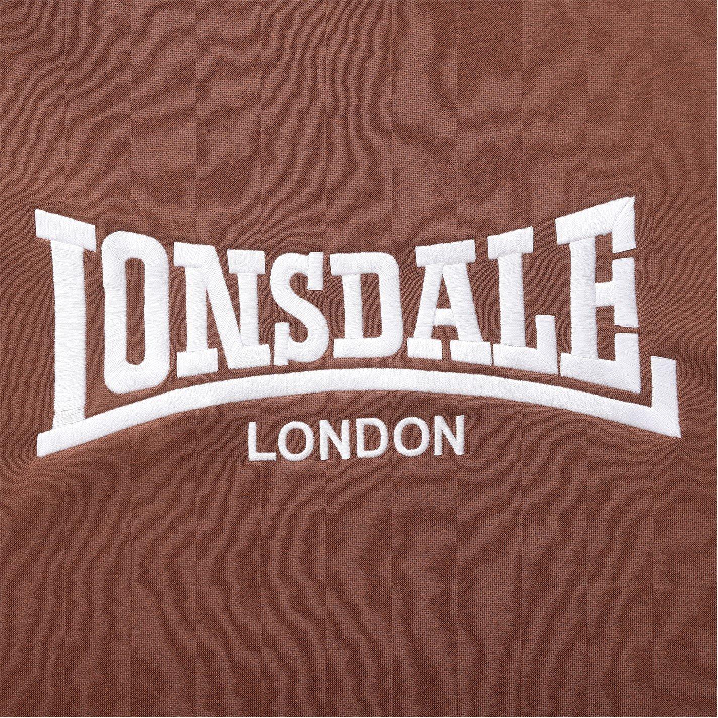 Braun - Lonsdale - Over-the-Head Hoodie - 5