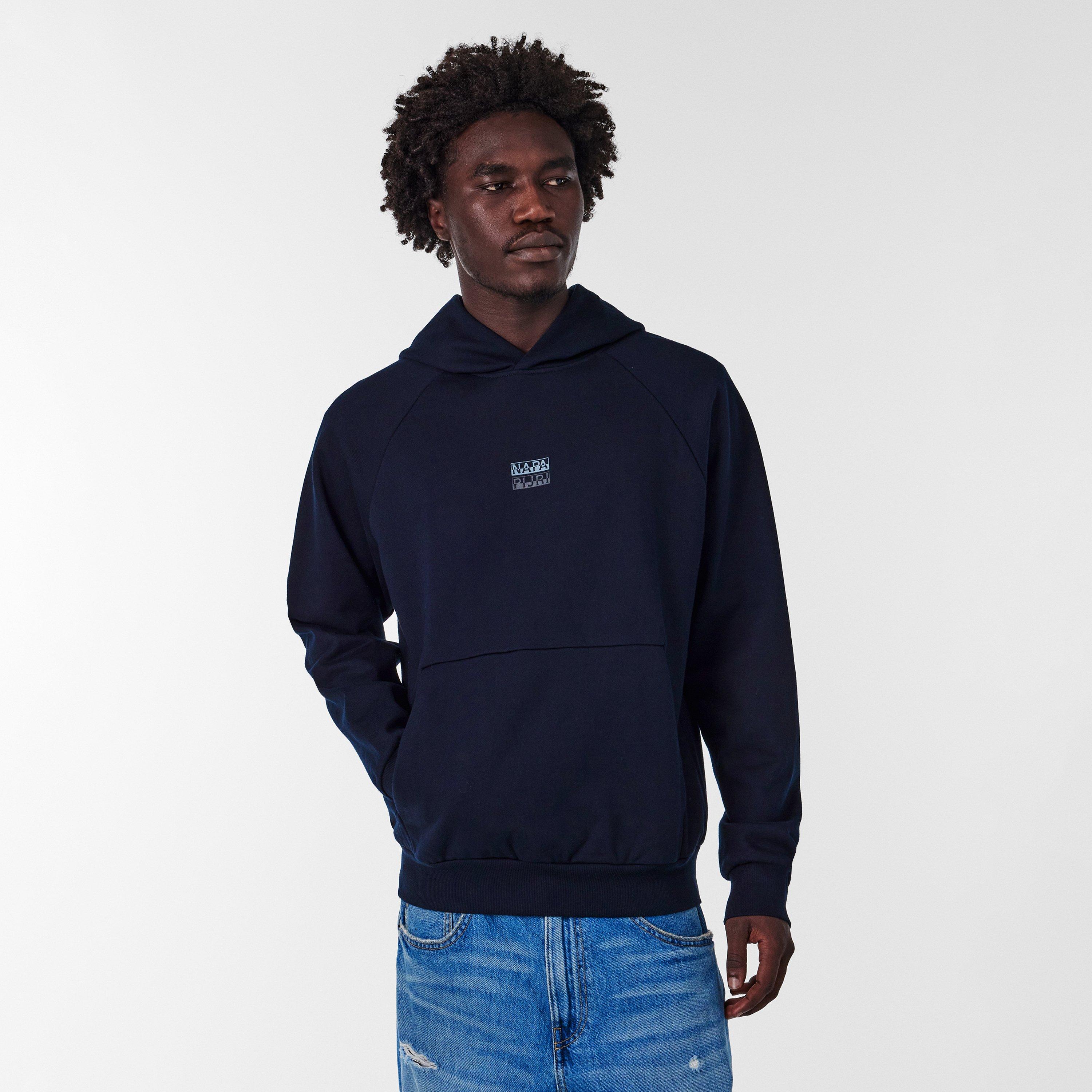 Black Beauty - Napapijri - Men's Over the Head Hoodie - 3