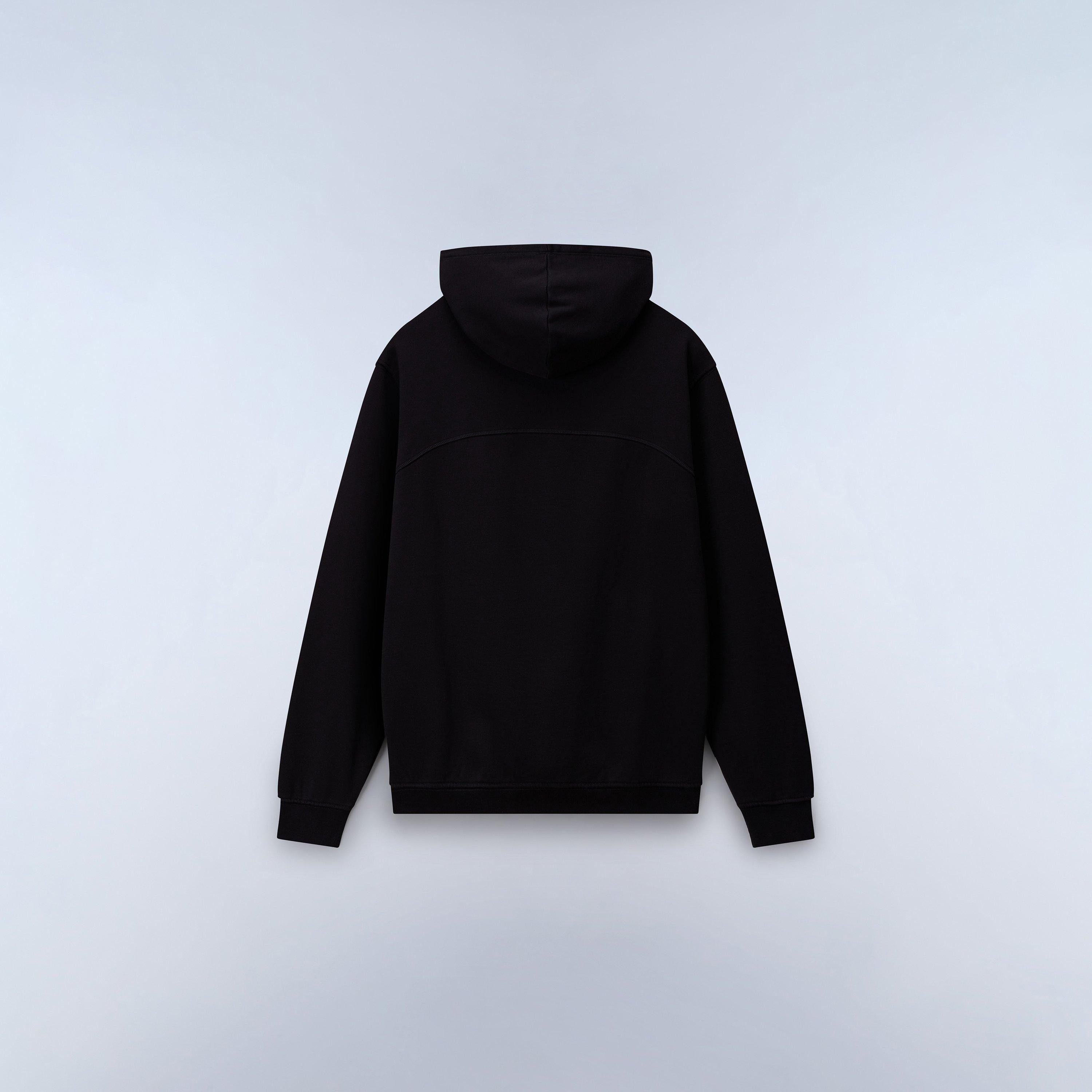 Black Beauty - Napapijri - Napa Badge Hoodie Mens - 2