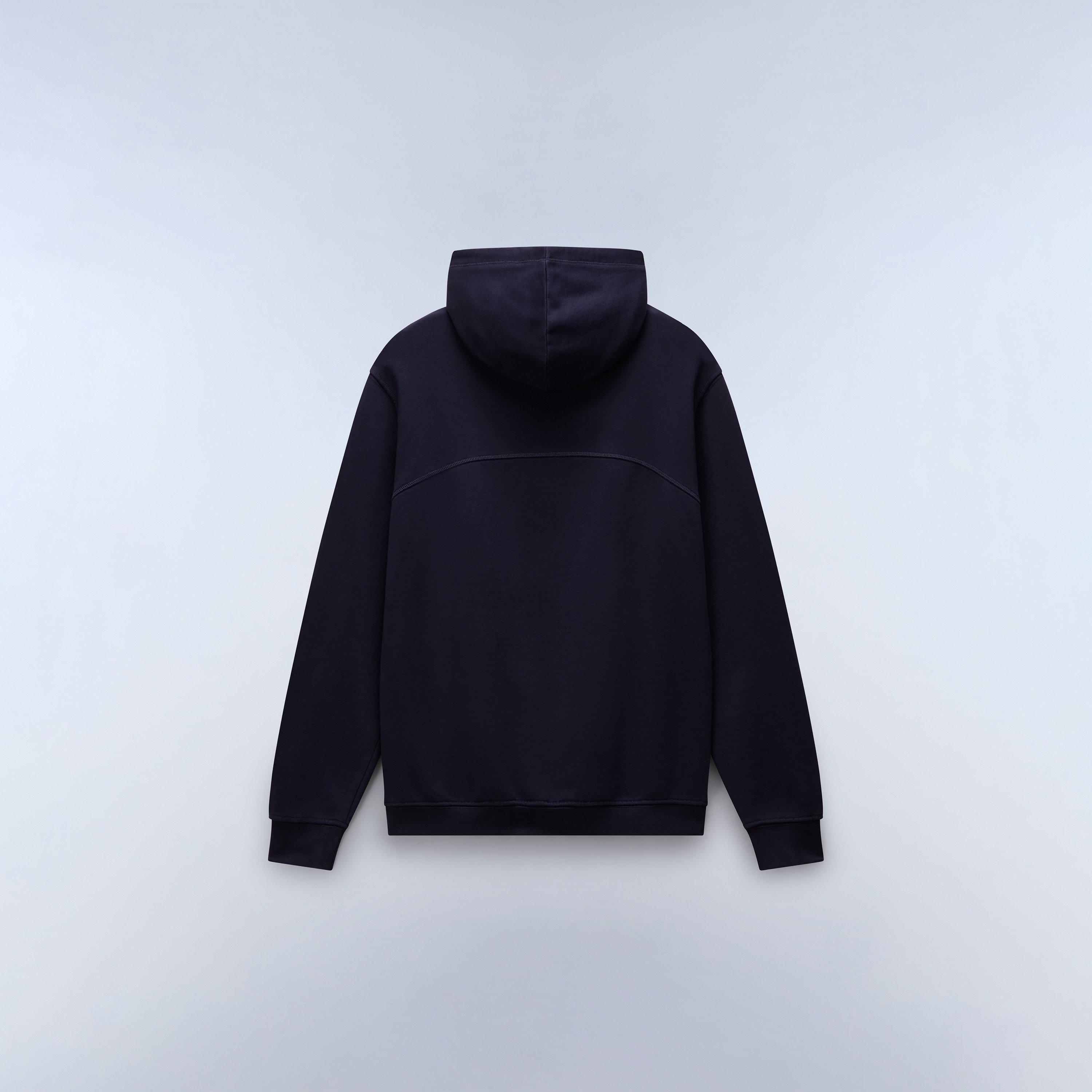 Blue Marine - Napapijri - Badge Hoodie Mens - 2