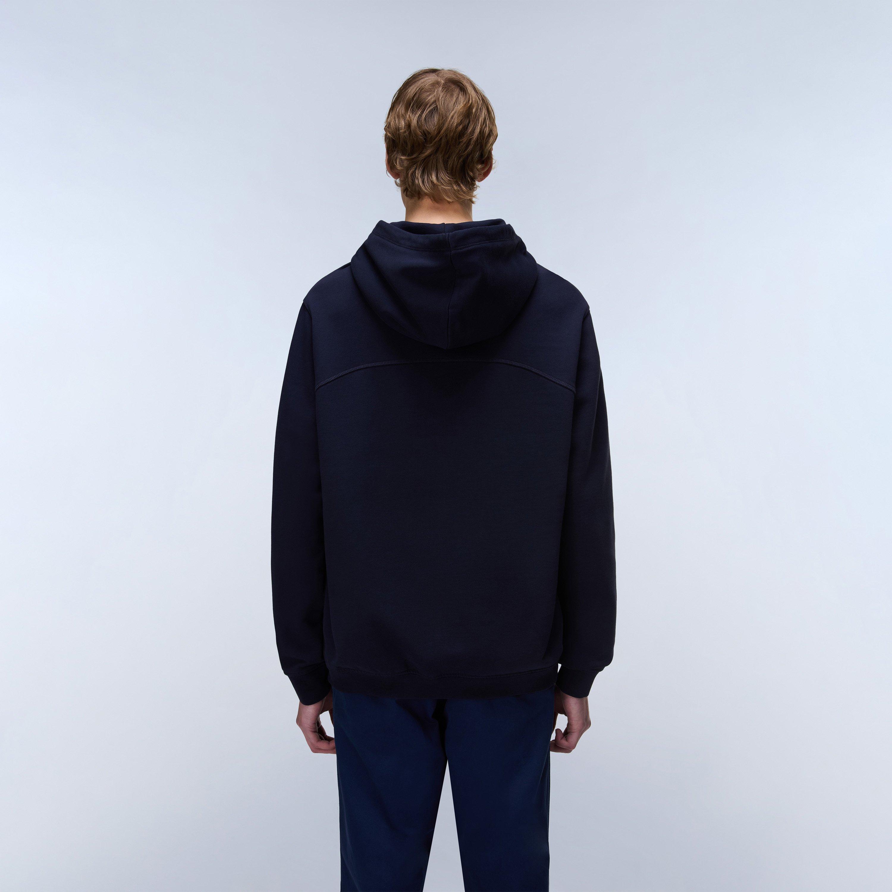 Blue Marine - Napapijri - Badge Hoodie Mens - 4