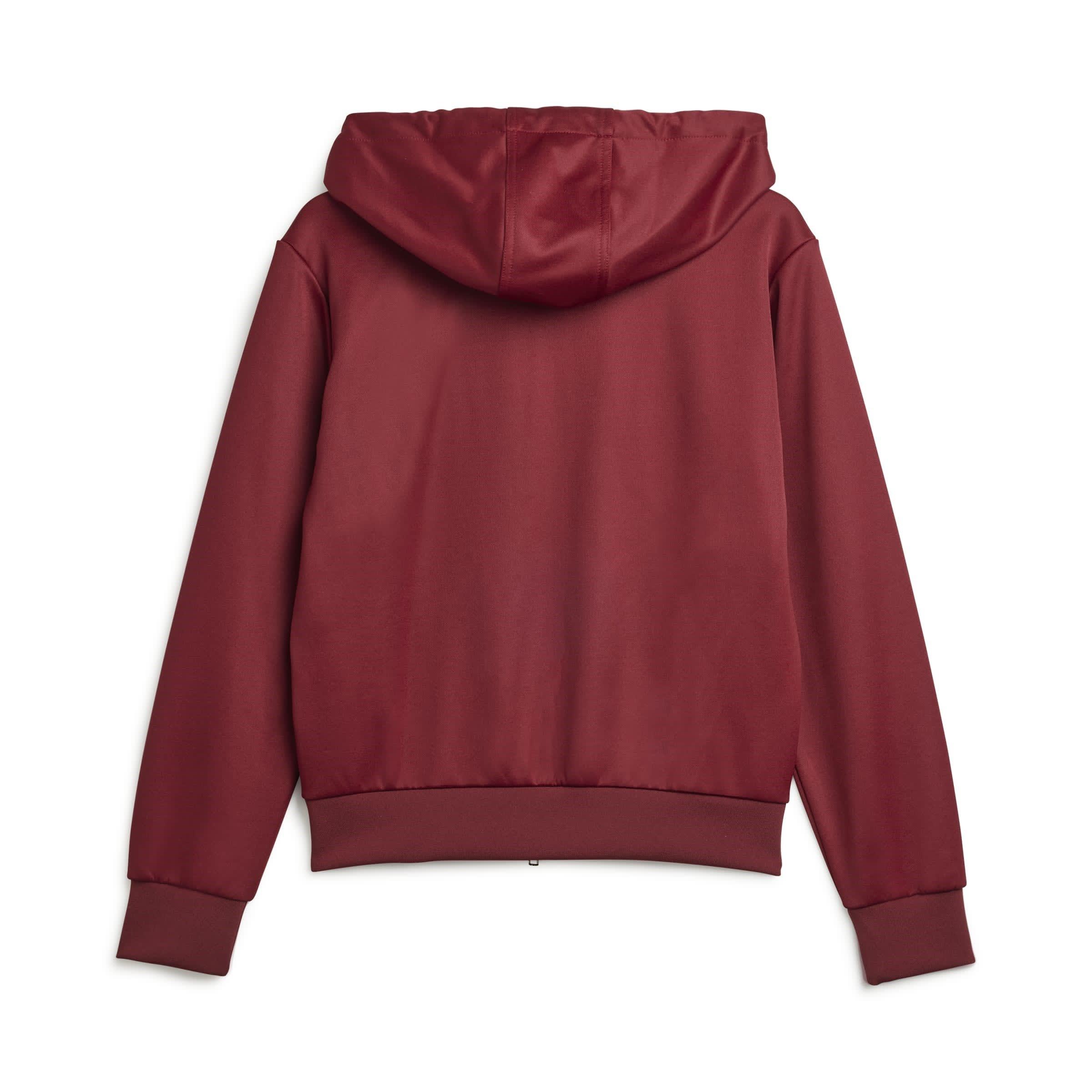 Coll Burgundy - adidas Originals - By Wales Bonner Track Zip Hoodie - 2