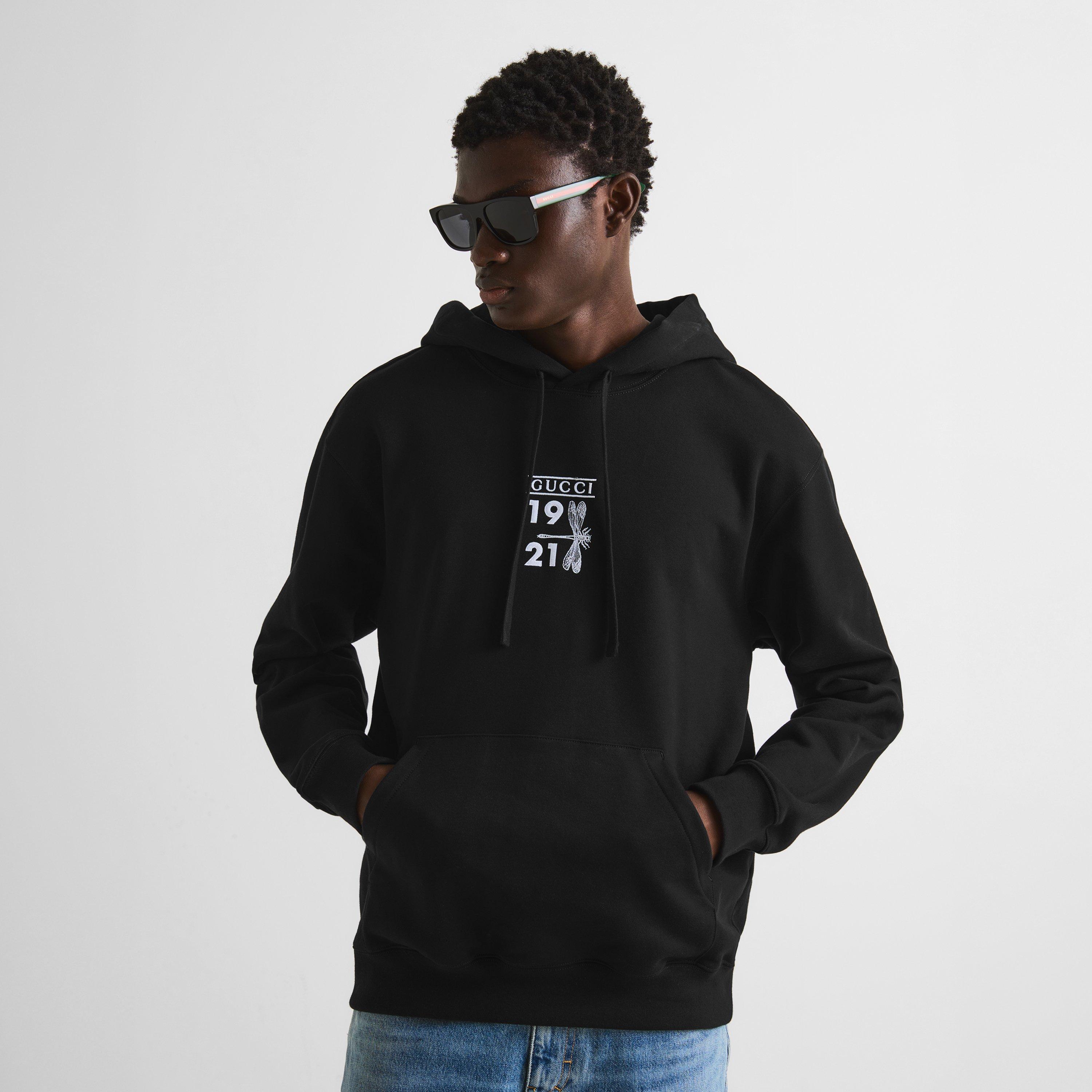 Black - Gucci - Gucci Melange Hoodie Sn61 - 3