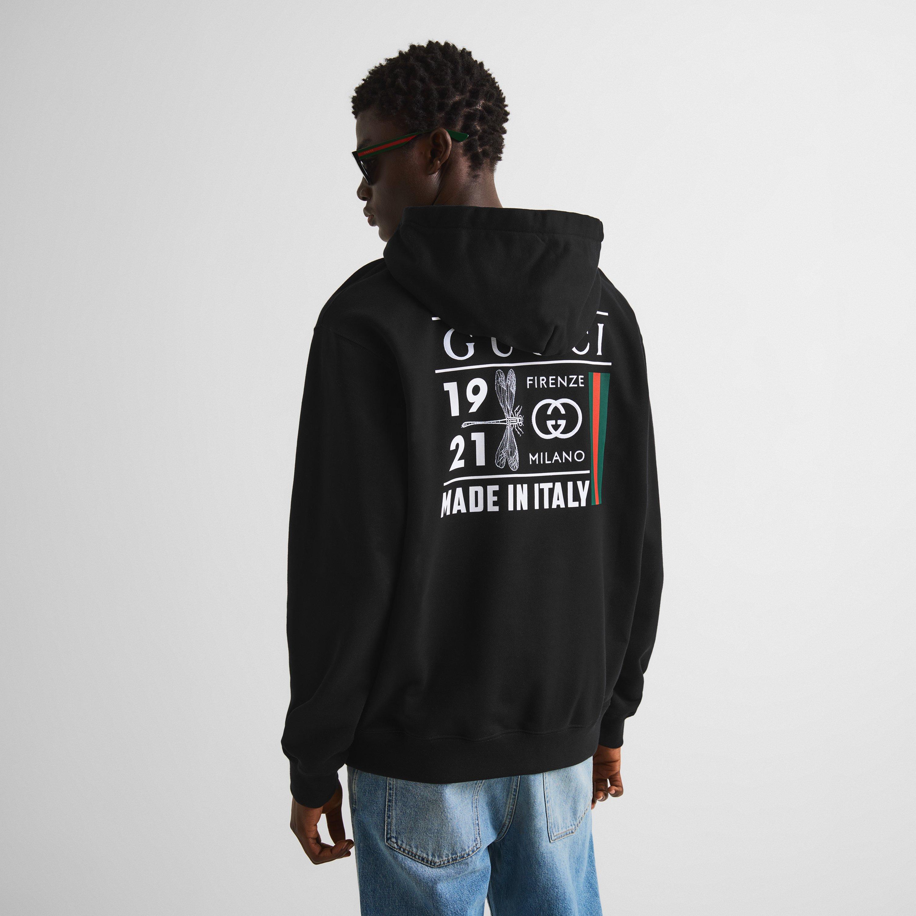 Black - Gucci - Gucci Melange Hoodie Sn61 - 4