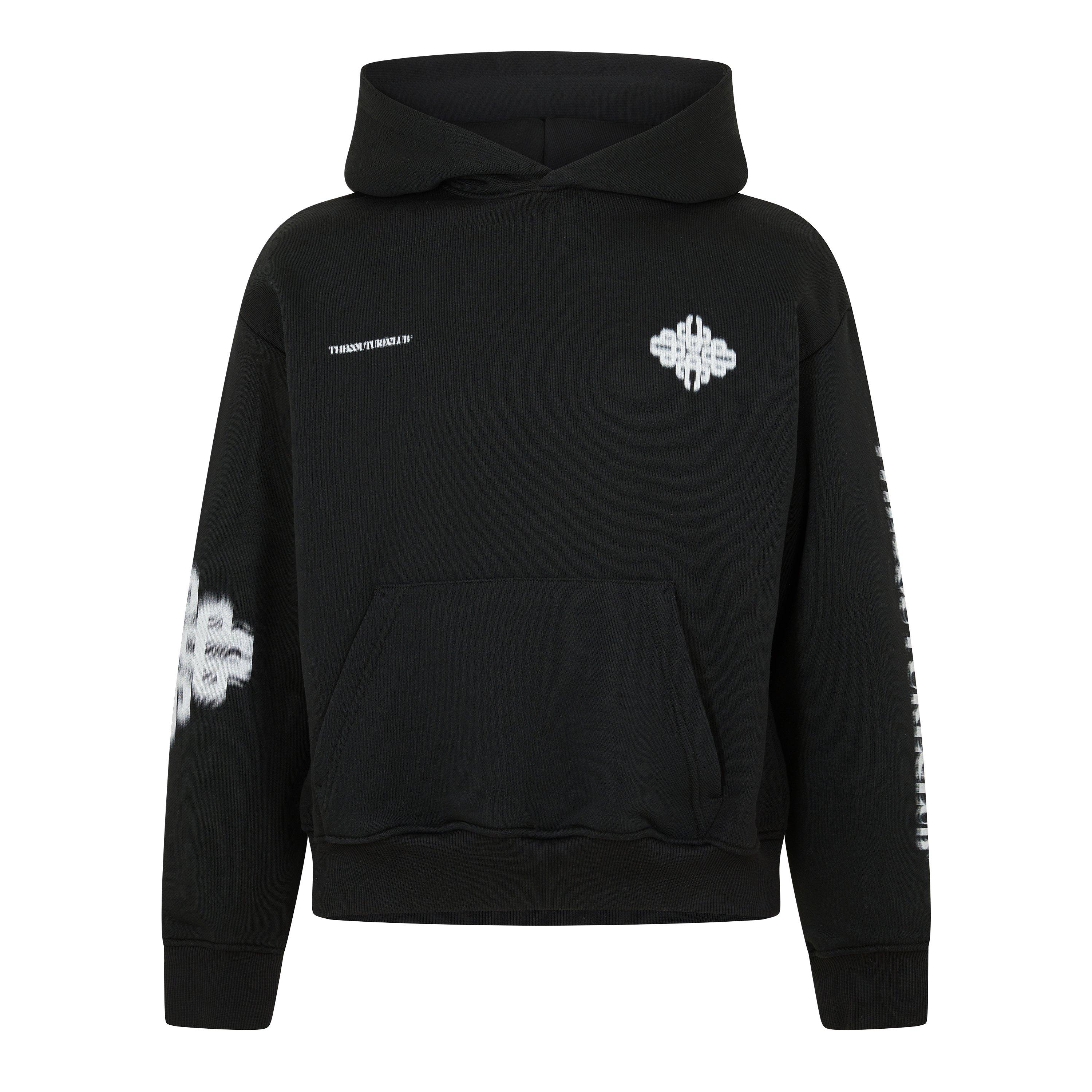 Men's Blurred Pull Over Hoodie