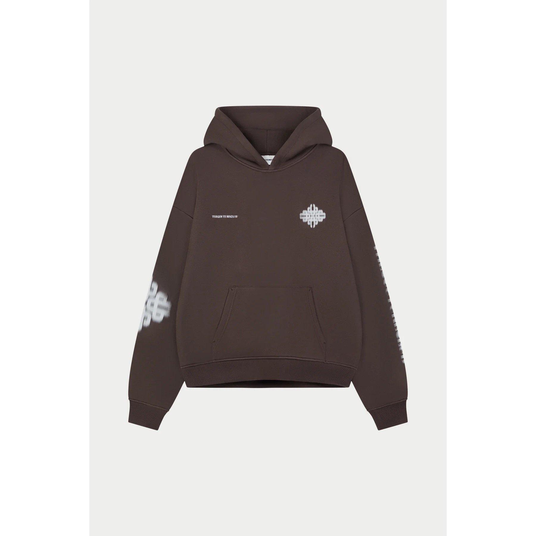 The Couture Club Men's Blurred Pull Over Hoodie