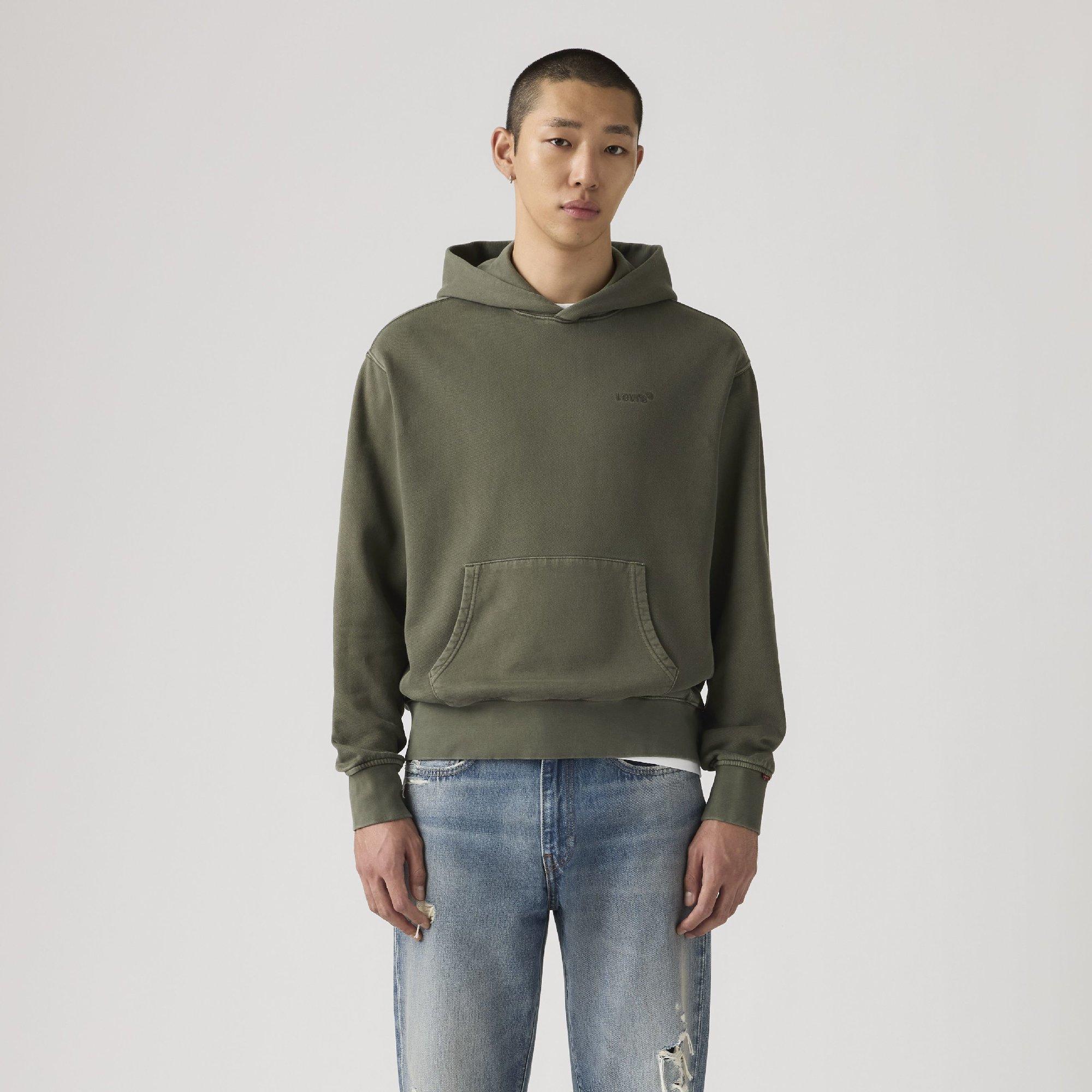 Dye Kambaba - Levis - Levis The Authentic Hoodie Light Gra - 2