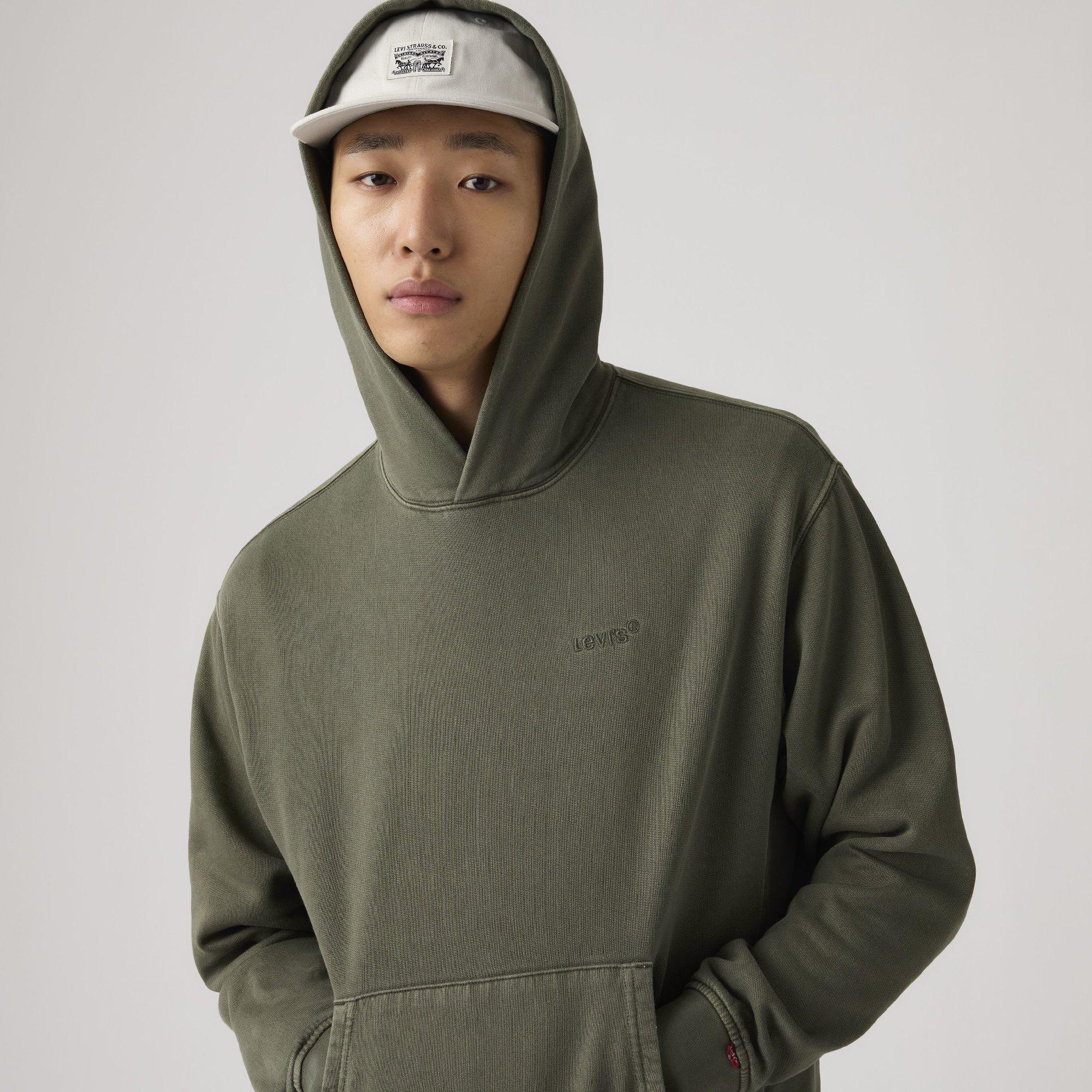 Dye Kambaba - Levis - Levis The Authentic Hoodie Light Gra - 5