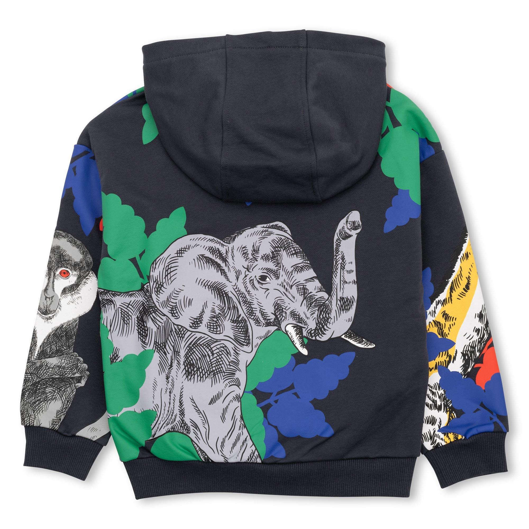 Dark Grey - Kenzo - Kids' Zip Hoodie - 2