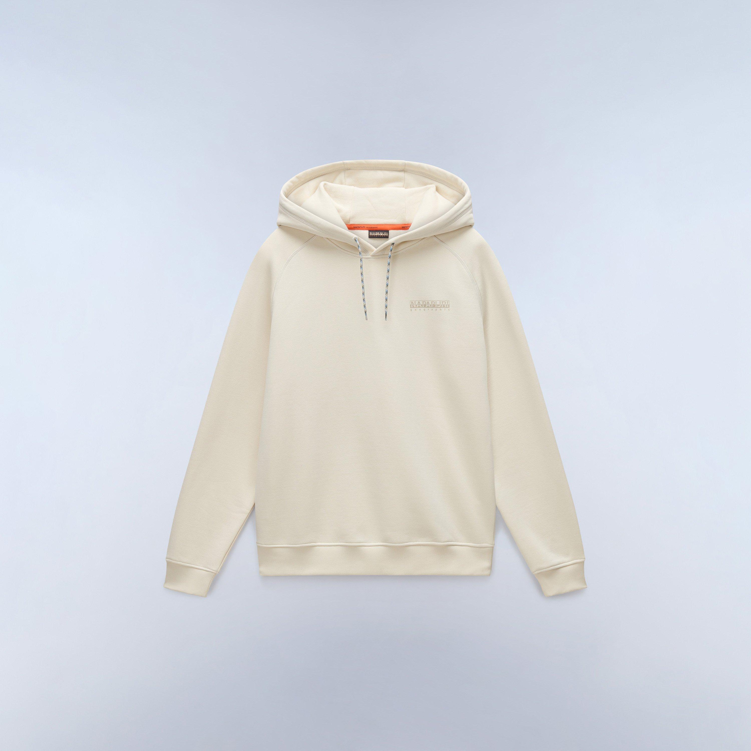 Napapijri Men's Napa Back Graphics Hoodie - Beige Dimity - M