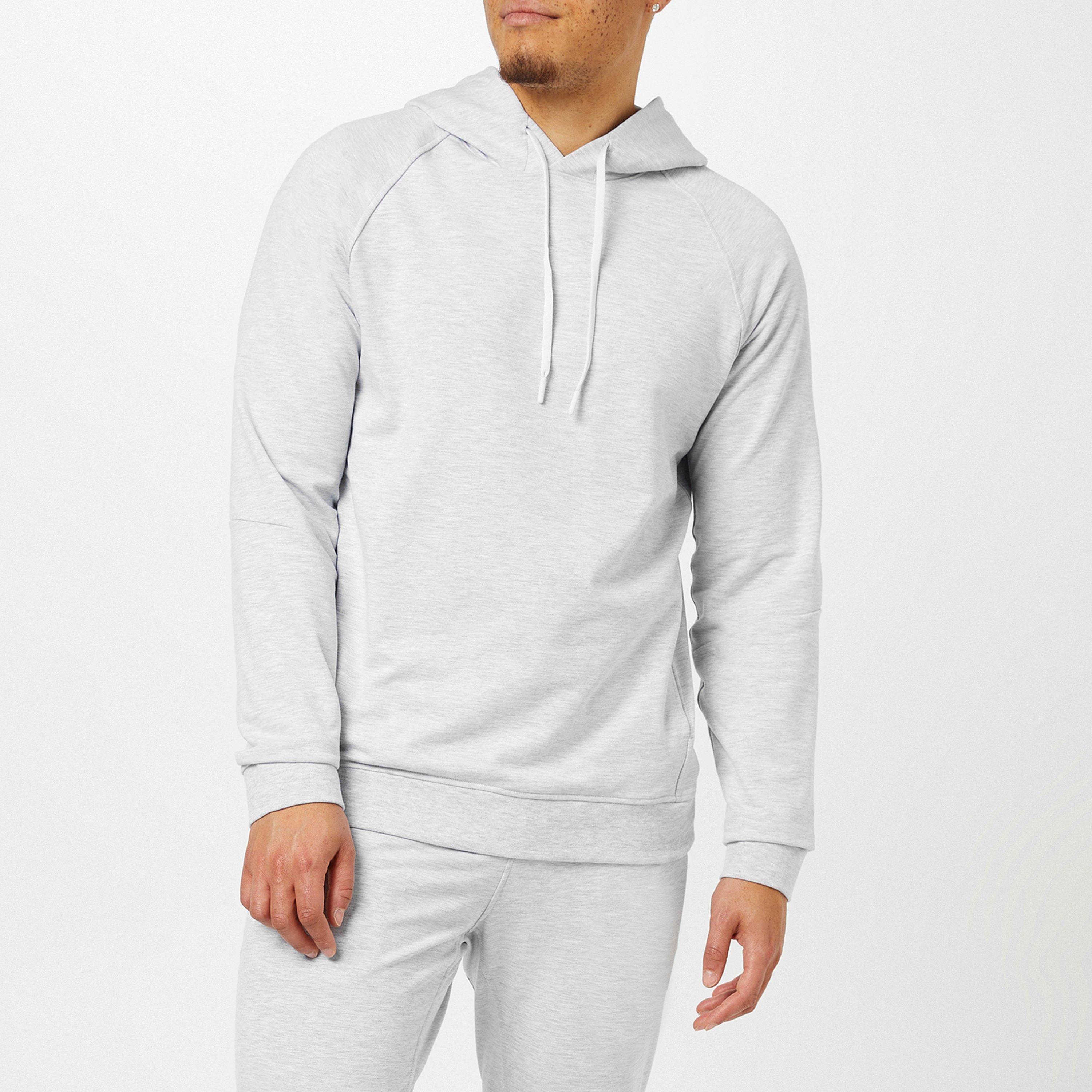 Grey/Sea Salt - Lululemon - Mens City Sweat Hoodie - 1