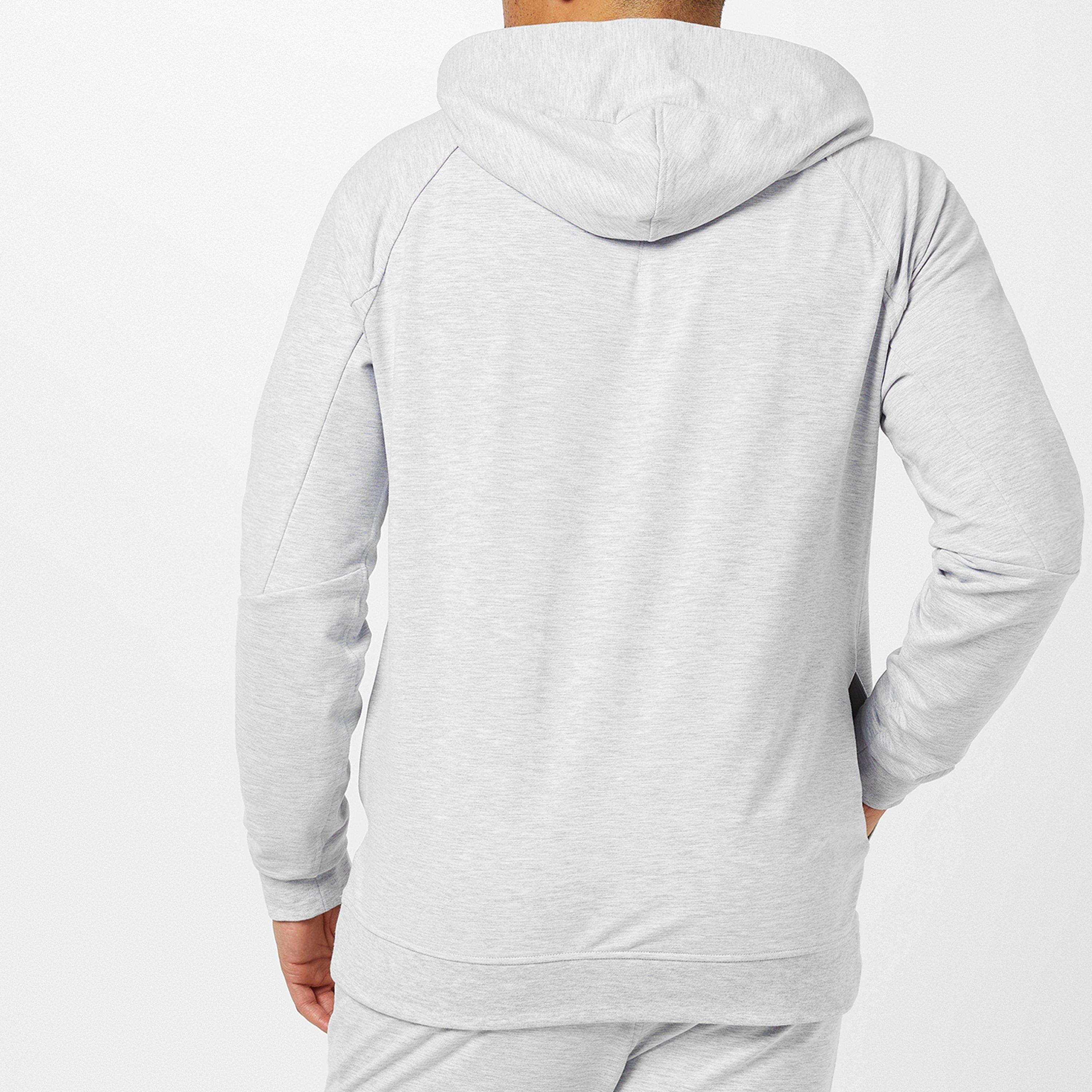 Grey/Sea Salt - Lululemon - Mens City Sweat Hoodie - 2