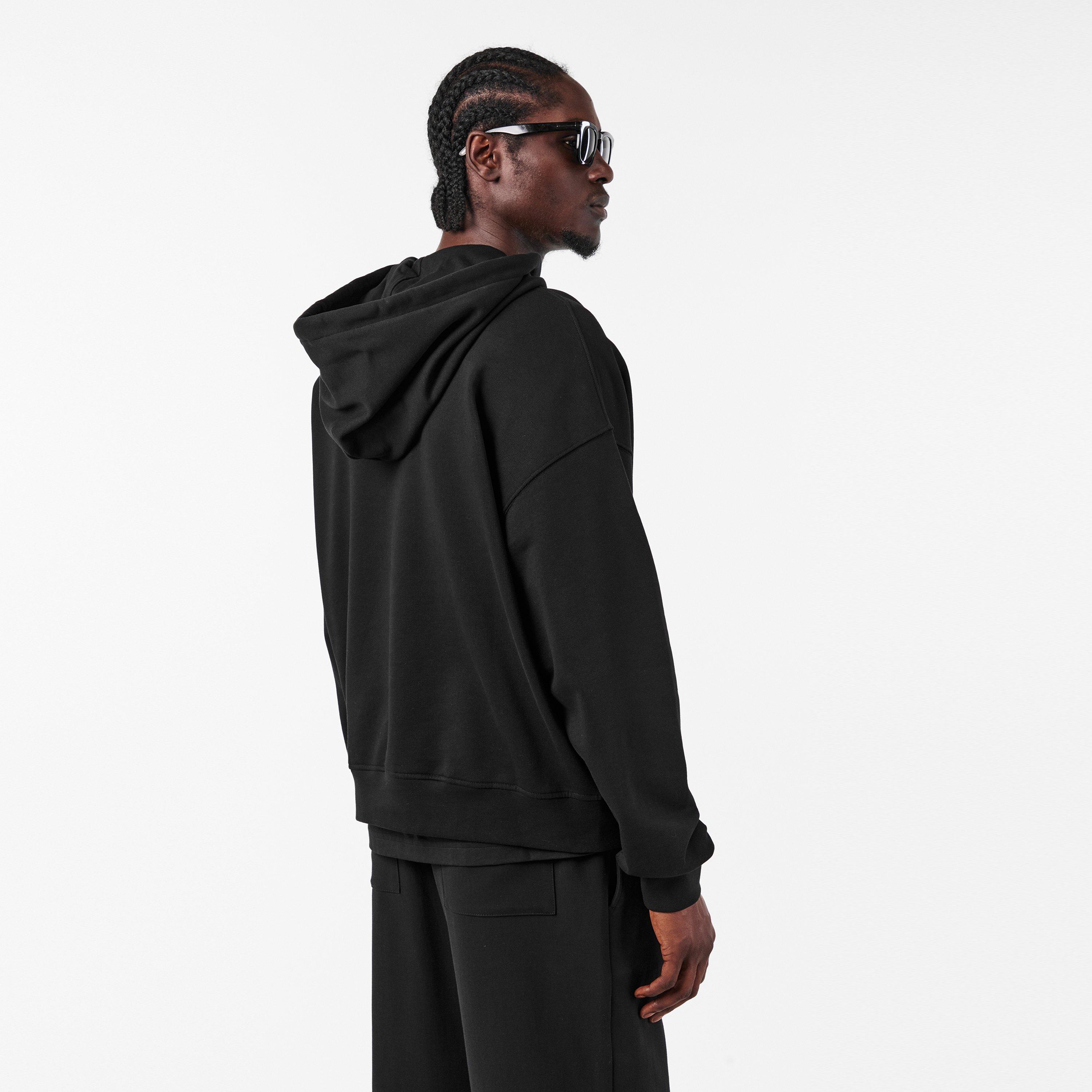 Black - Vivienne Westwood - Men's Over the Head Hoodie - 4