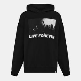 Pretty Green Men's PG Live Forever Hoodie