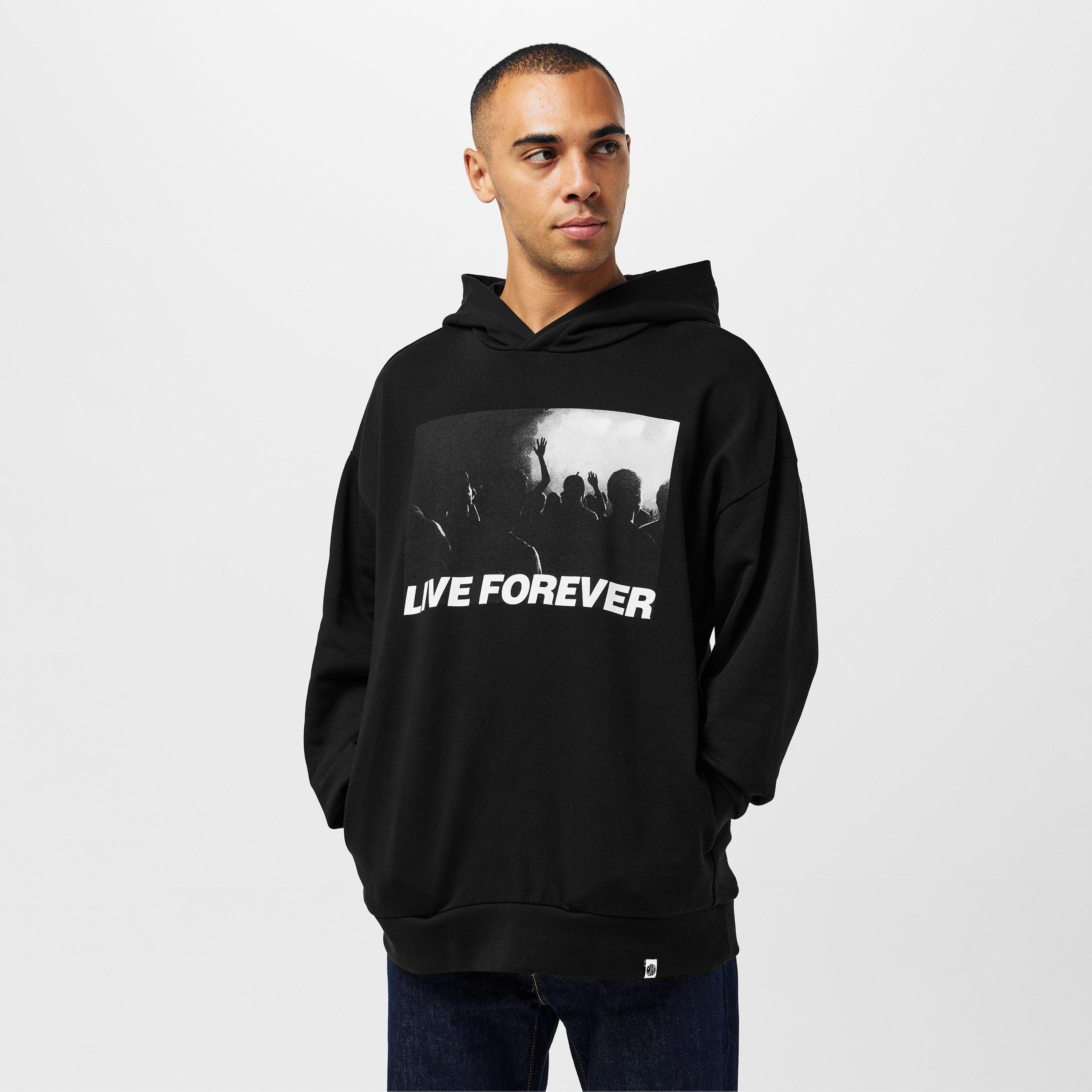 Nero - Pretty Green - Men's PG Live Forever Hoodie - 3